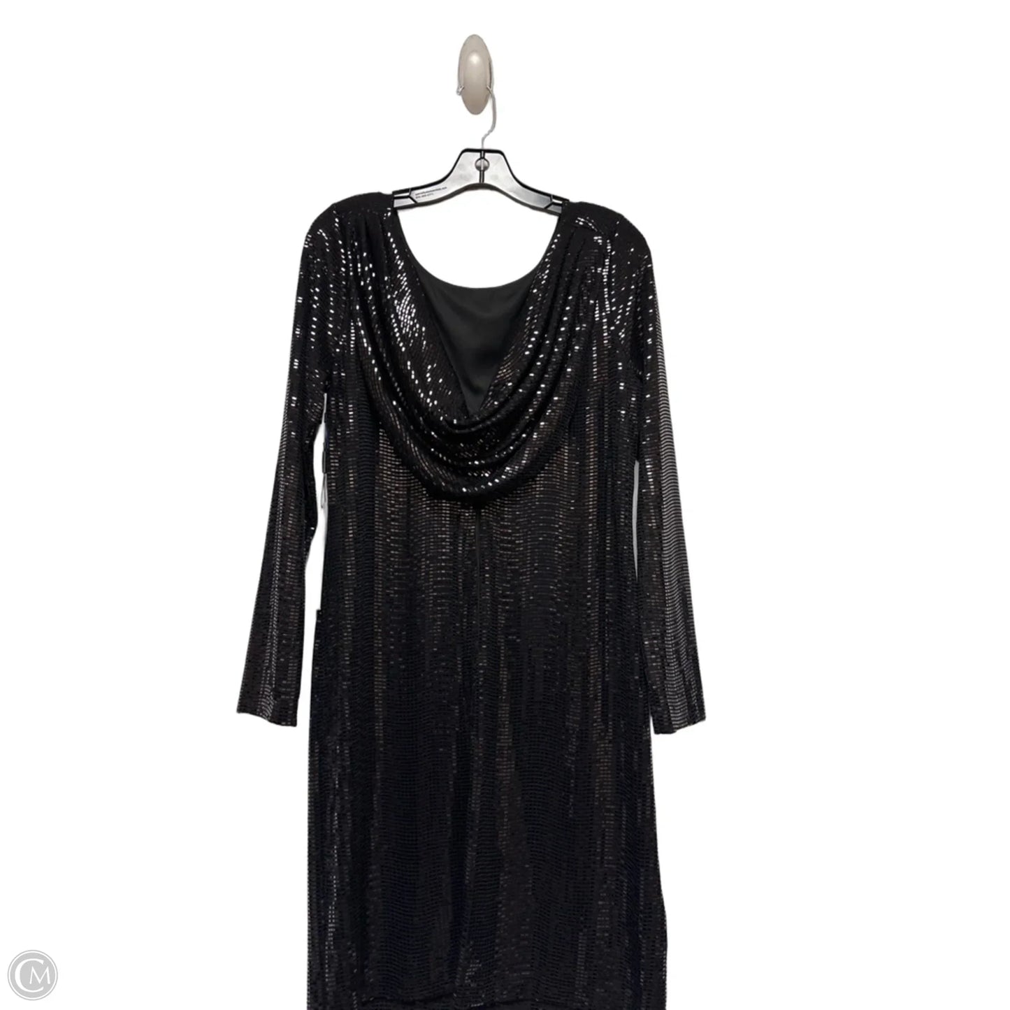 Dress Casual Short By Calvin Klein In Black, Size: Xl