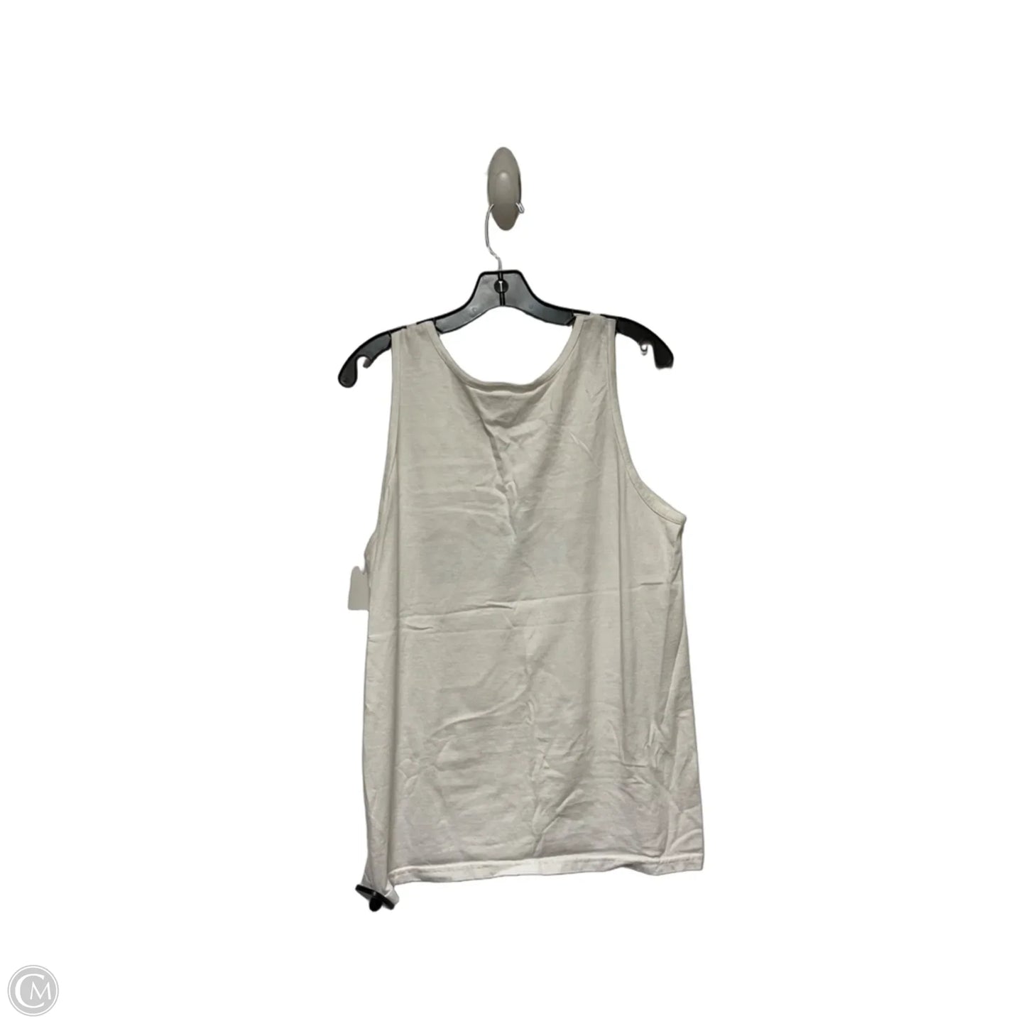 Tank Top By Gildan In White, Size: M