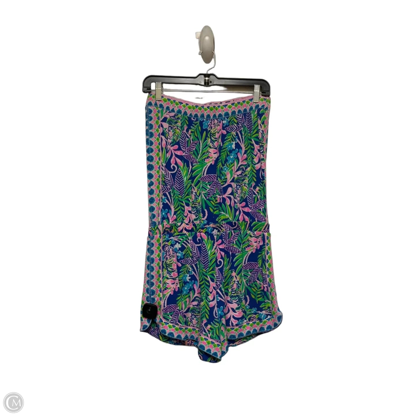 Romper Designer By Lilly Pulitzer In Tropical Print, Size: S