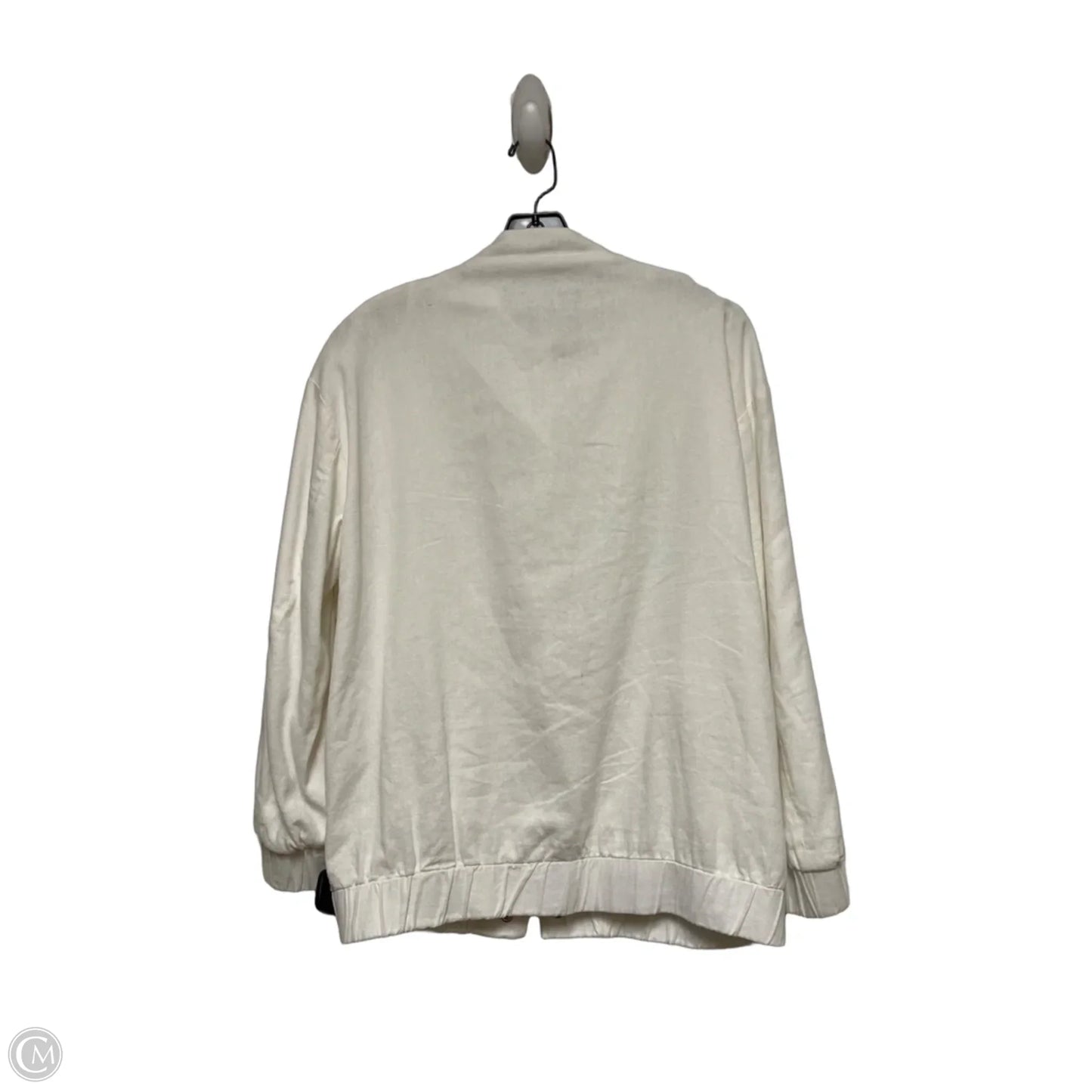 Jacket Shirt By Zara In White, Size: Xs