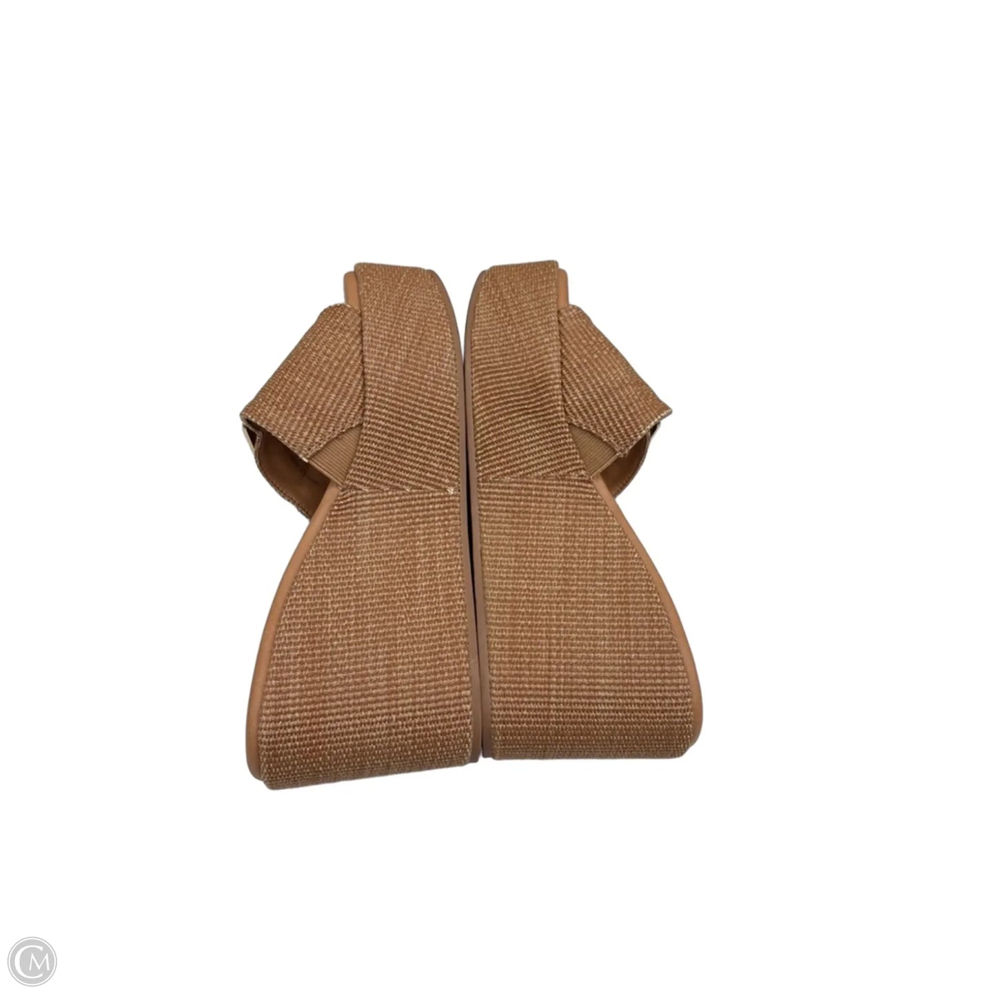 Sandals Heels Platform By Dolce Vita In Brown, Size: 8.5