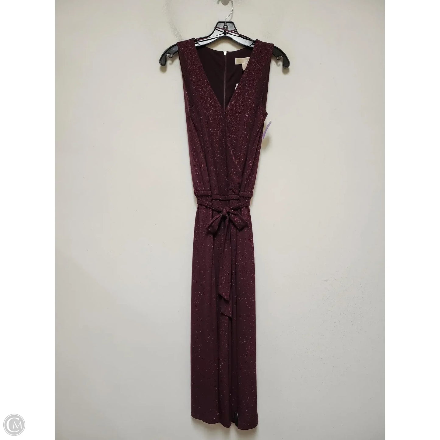 Jumpsuit By Michael By Michael Kors In Maroon, Size: S