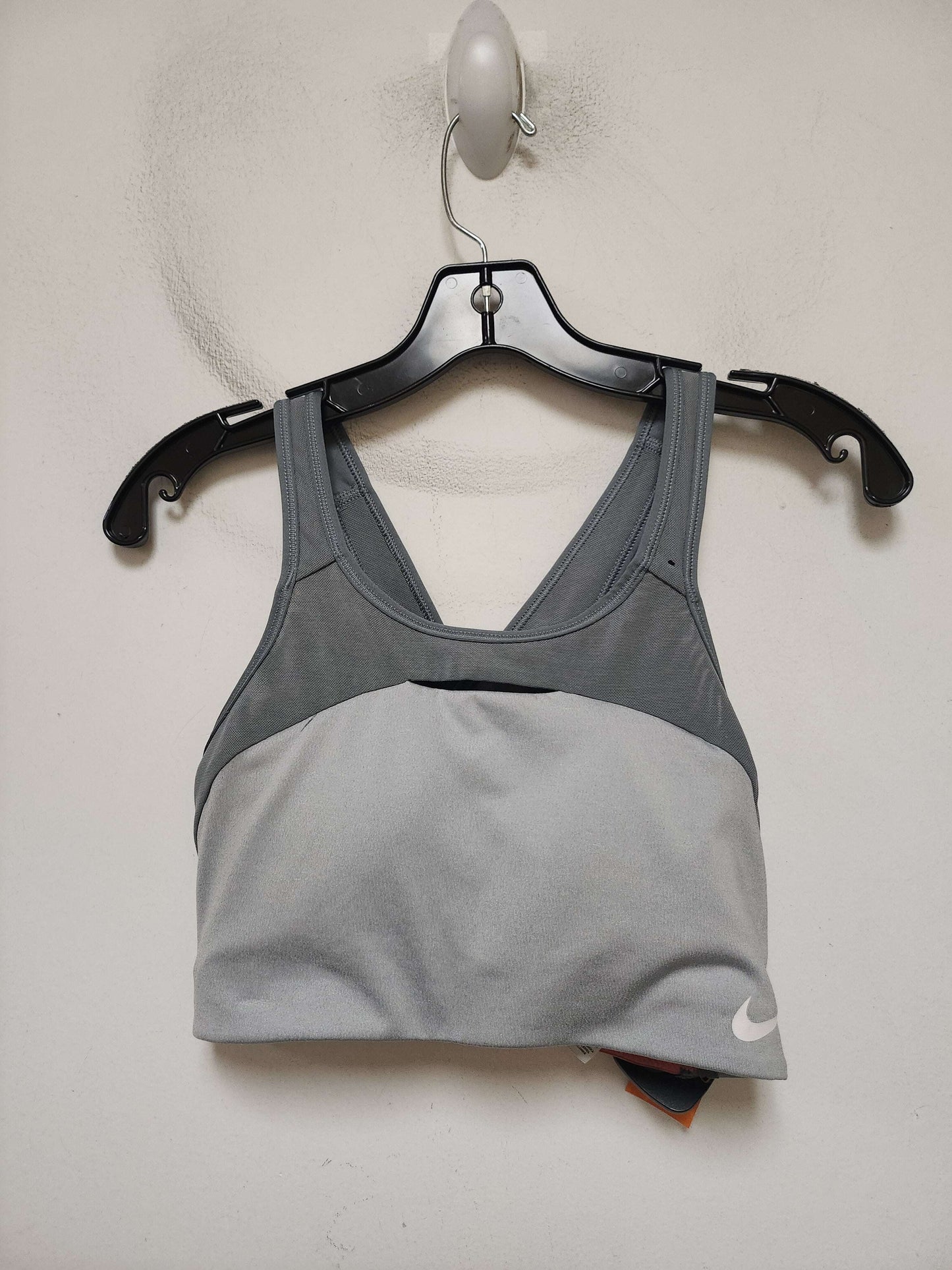 Athletic Bra By Nike Apparel In Grey, Size: M