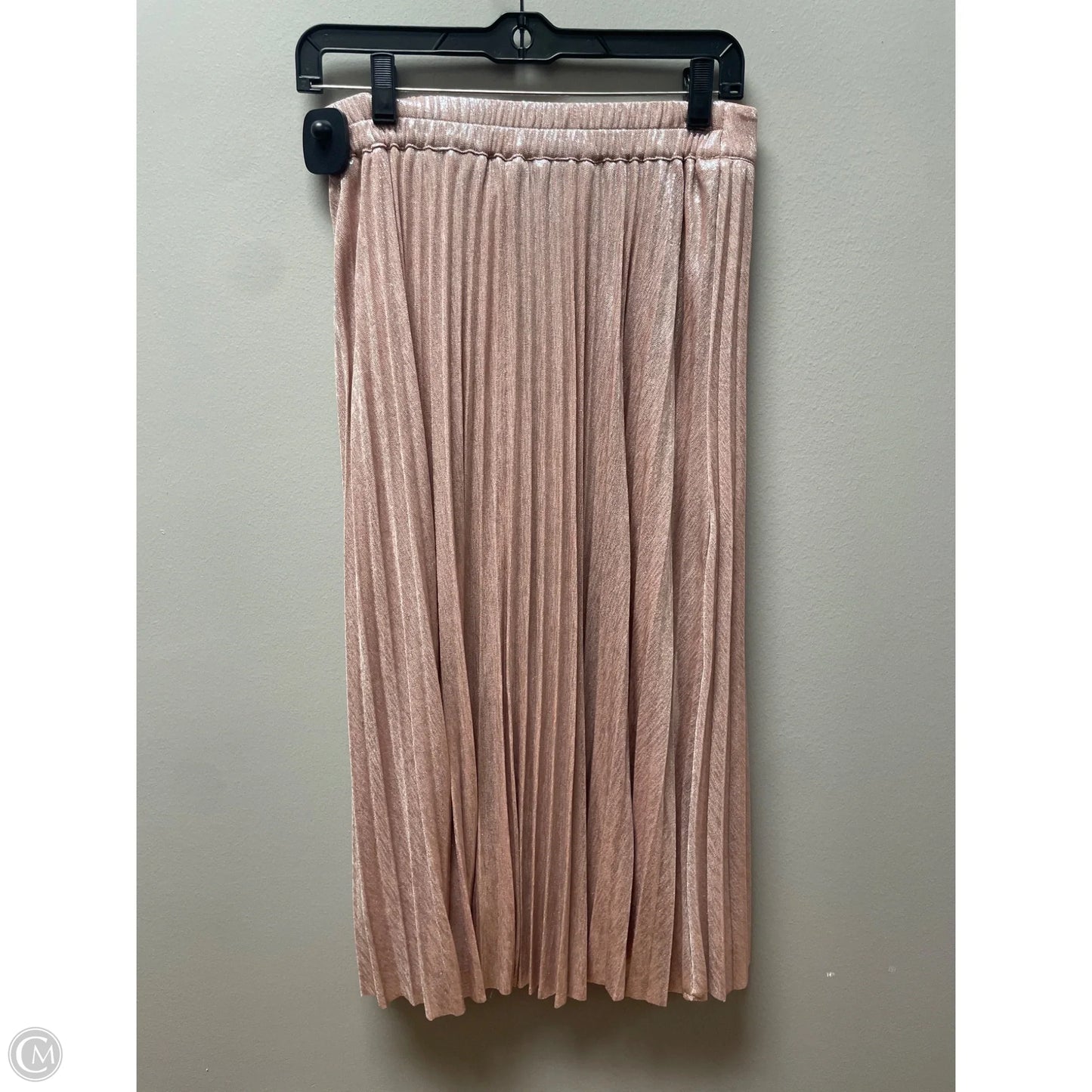 Skirt Midi By Skies Are Blue In Rose Gold, Size: 6