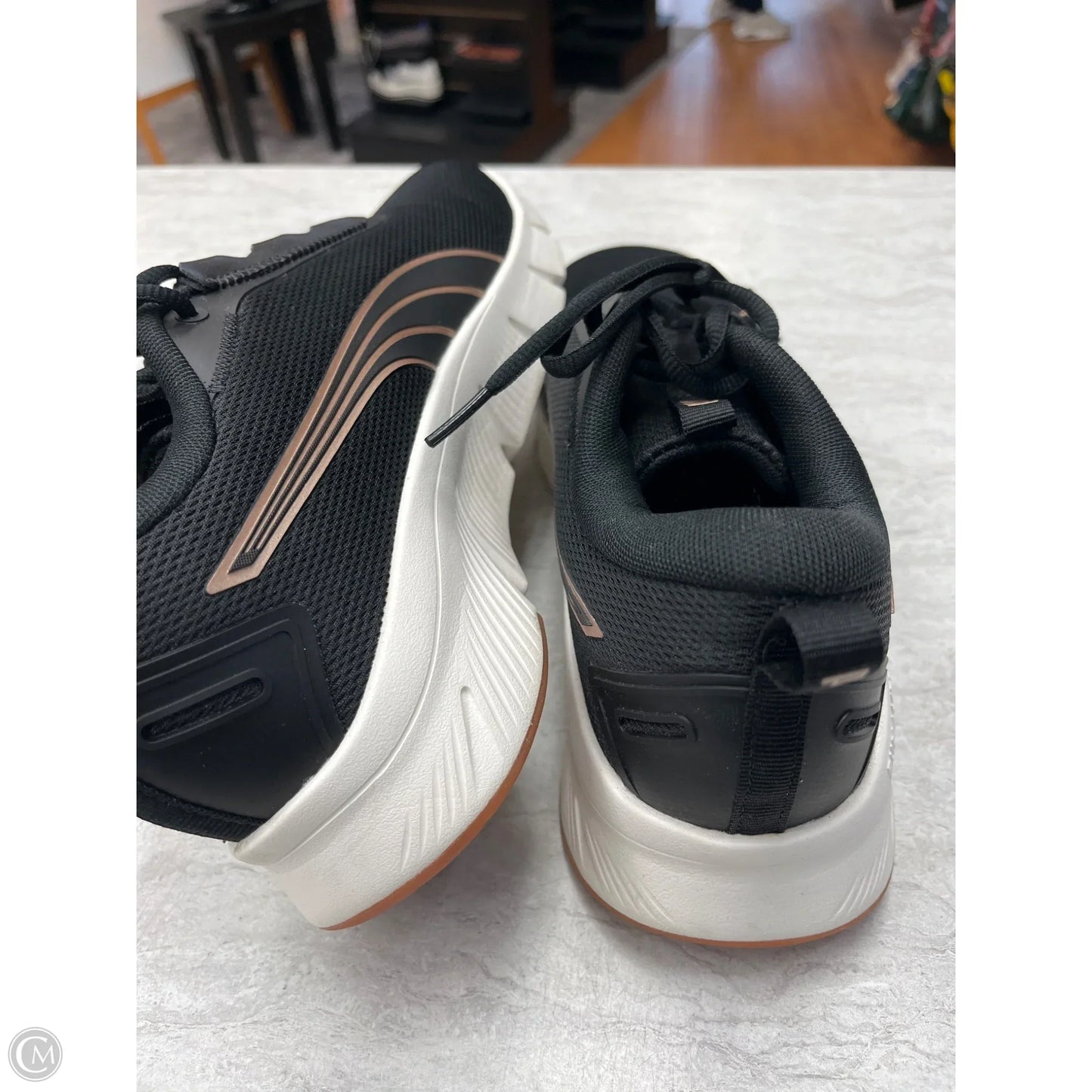 Shoes Athletic By Puma In Black & Tan, Size: 10