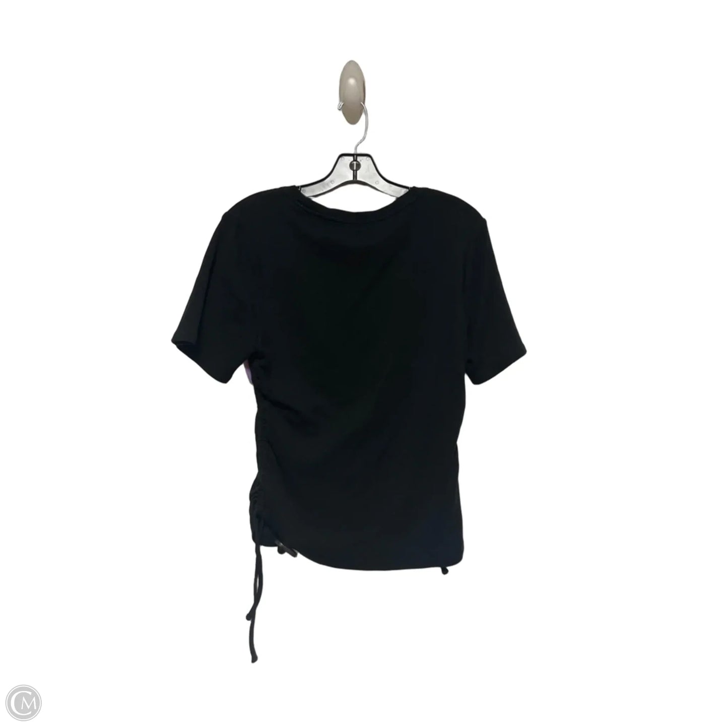 Top Short Sleeve By Good American In Black, Size: S