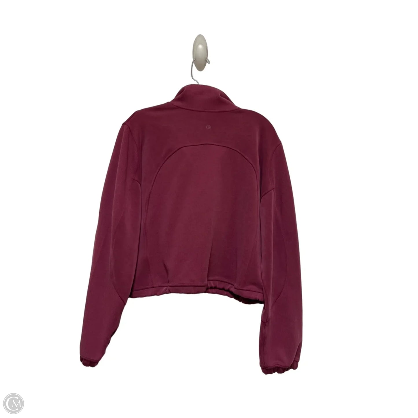 Athletic Jacket By Lululemon In Purple, Size: 8
