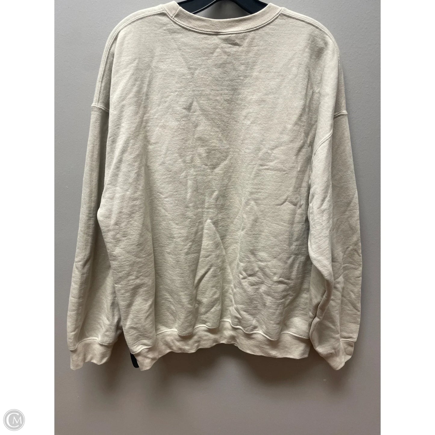 Sweatshirt Collar By Gildan In Tan, Size: Xl