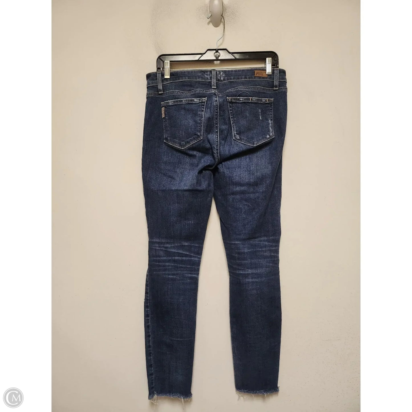 Jeans Skinny By Paige In Blue Denim, Size: 6