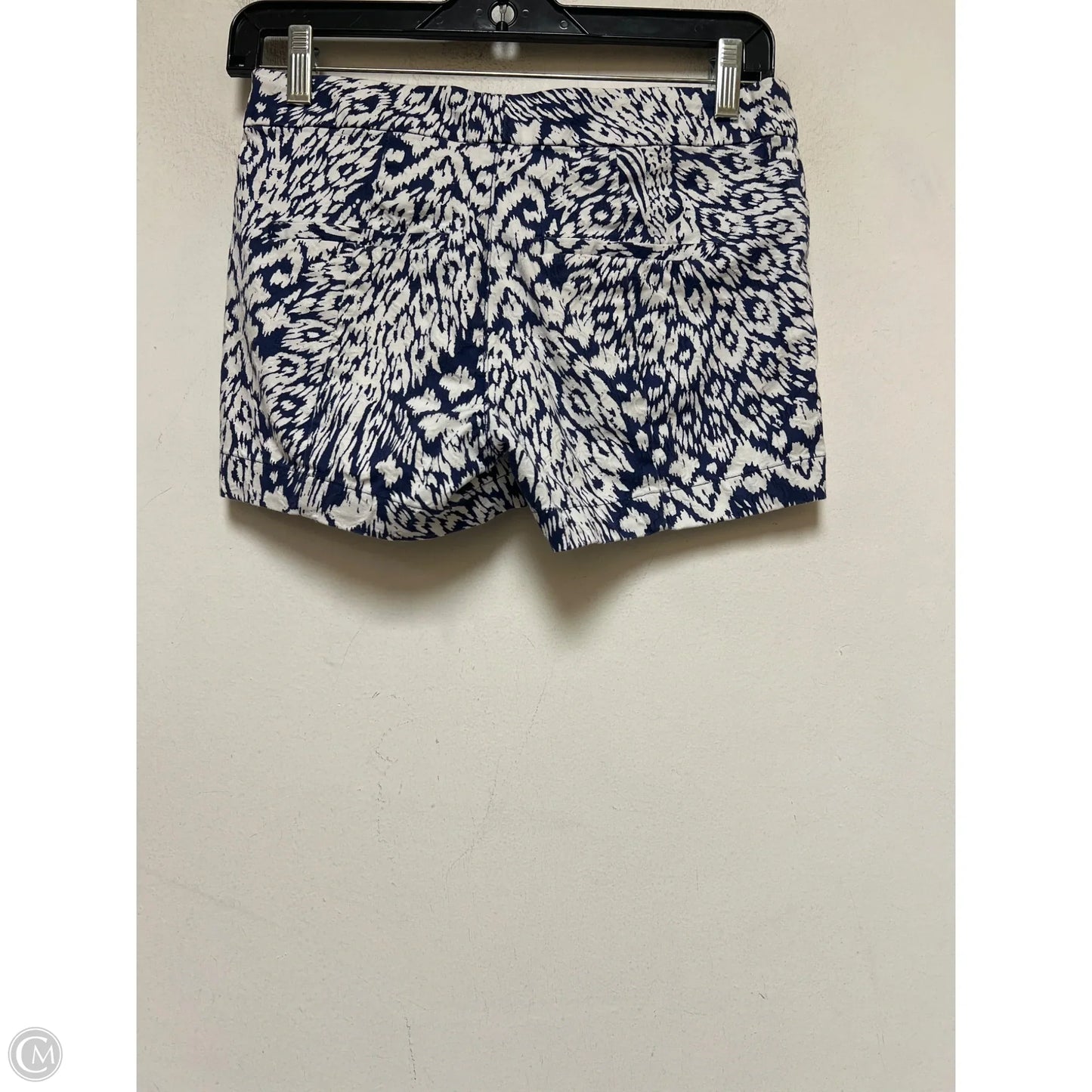 Shorts Designer By Lilly Pulitzer In Blue & White, Size: 0