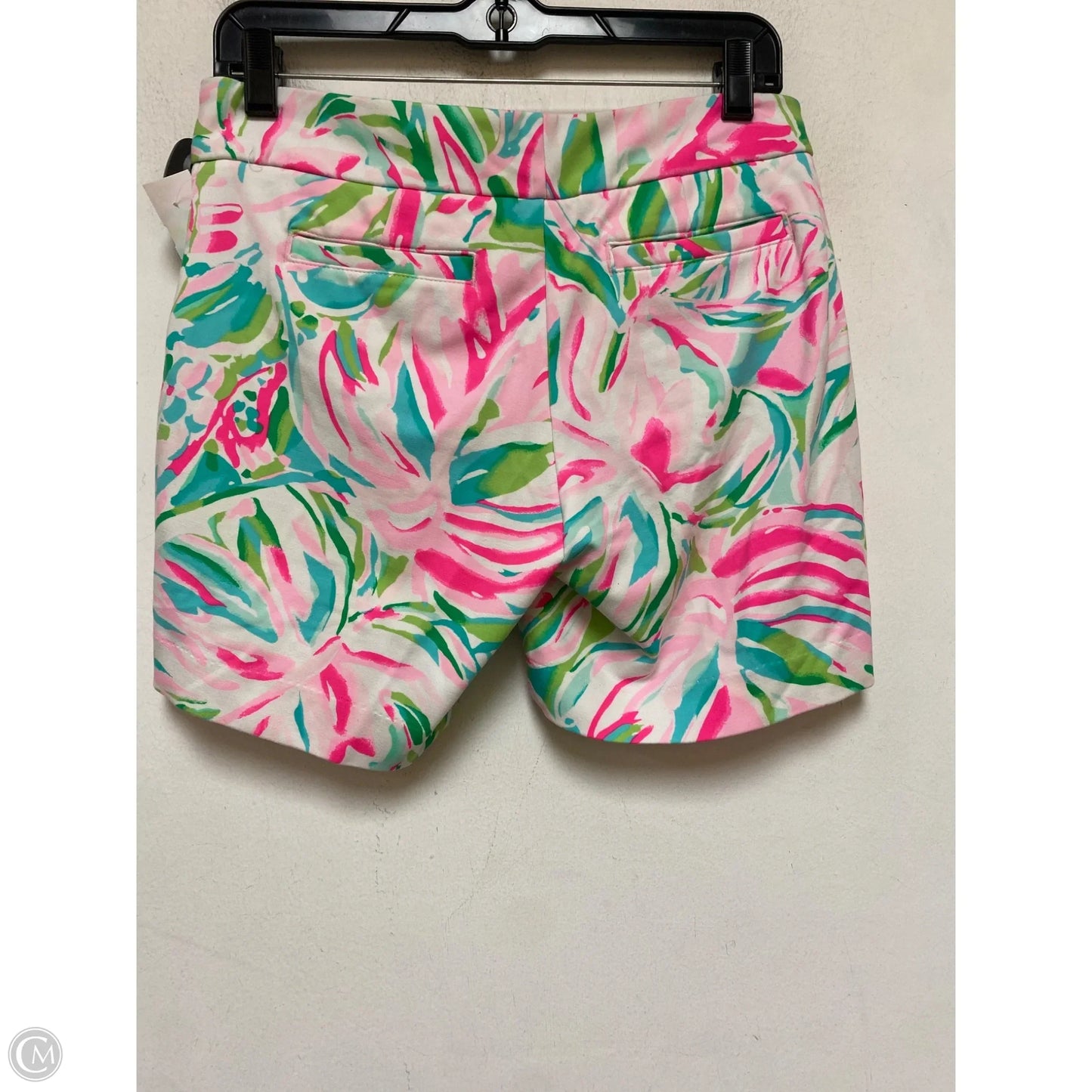 Shorts Designer By Lilly Pulitzer In Green & Pink, Size: 2