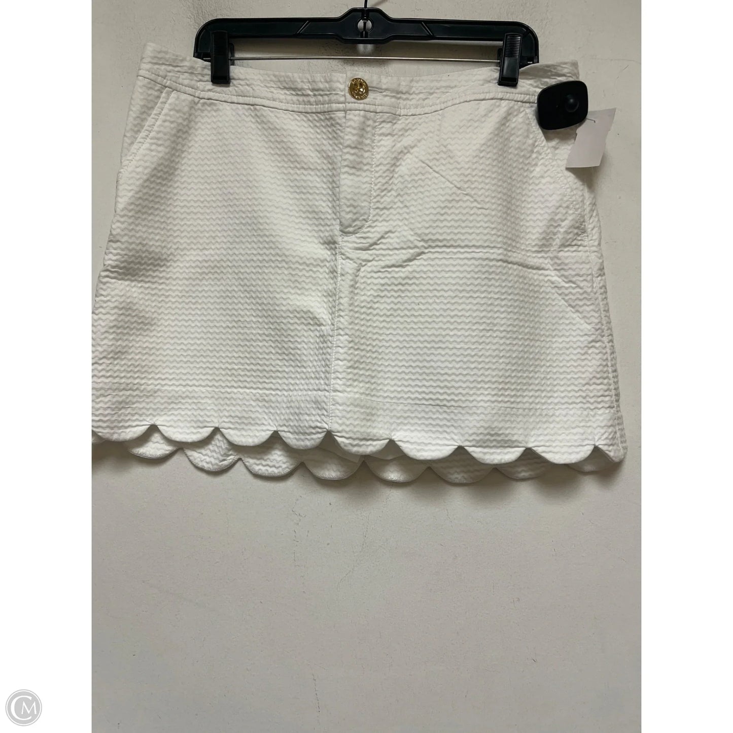 Skort Designer By Lilly Pulitzer In White, Size: 12