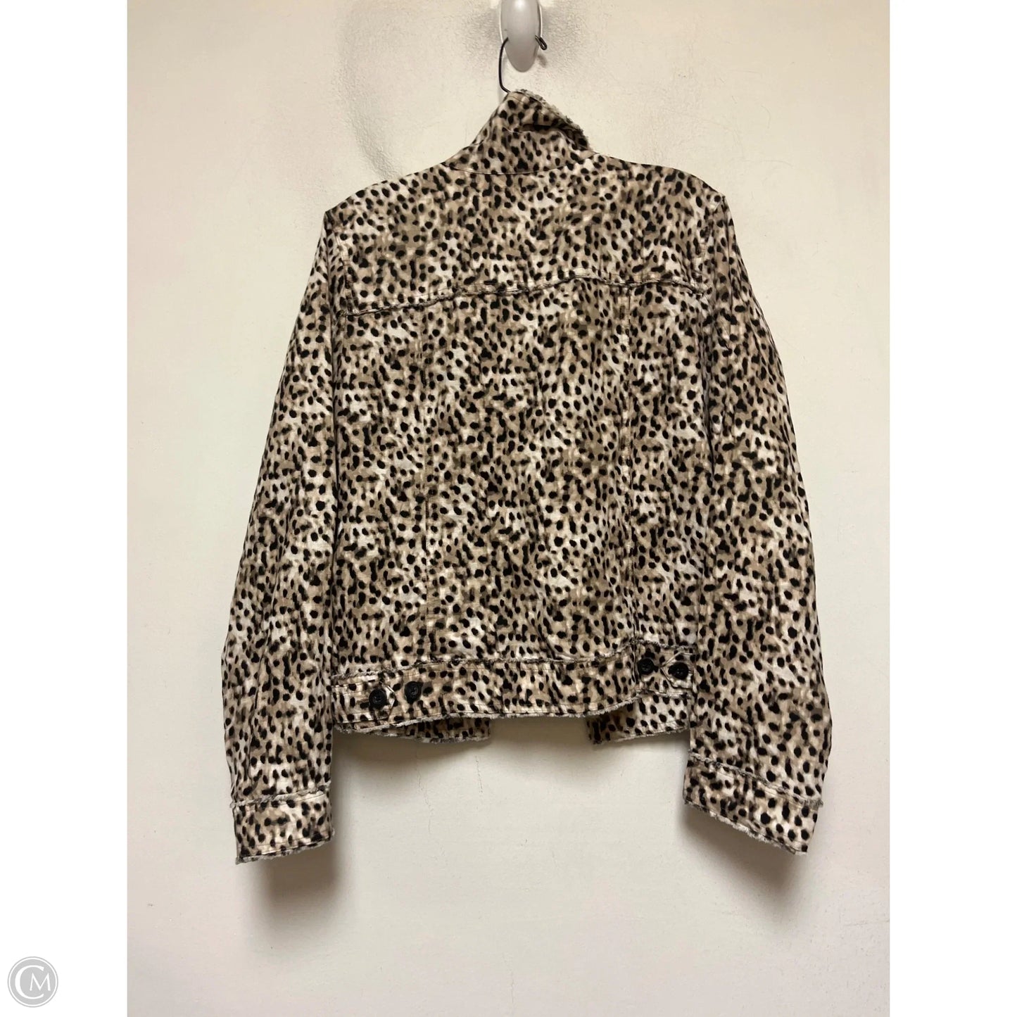 Jacket Other By Tommy Bahama In Leopard Print, Size: L