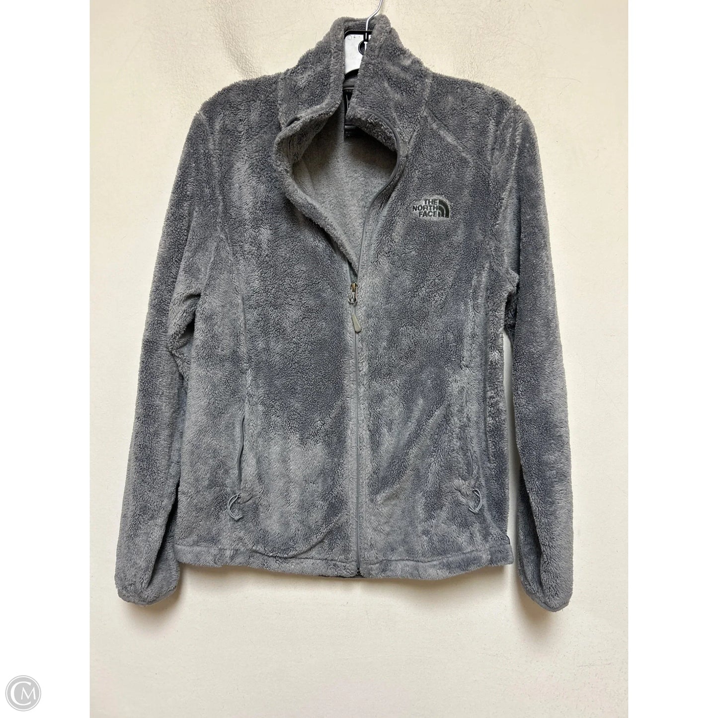 Athletic Jacket By The North Face In Grey, Size: M