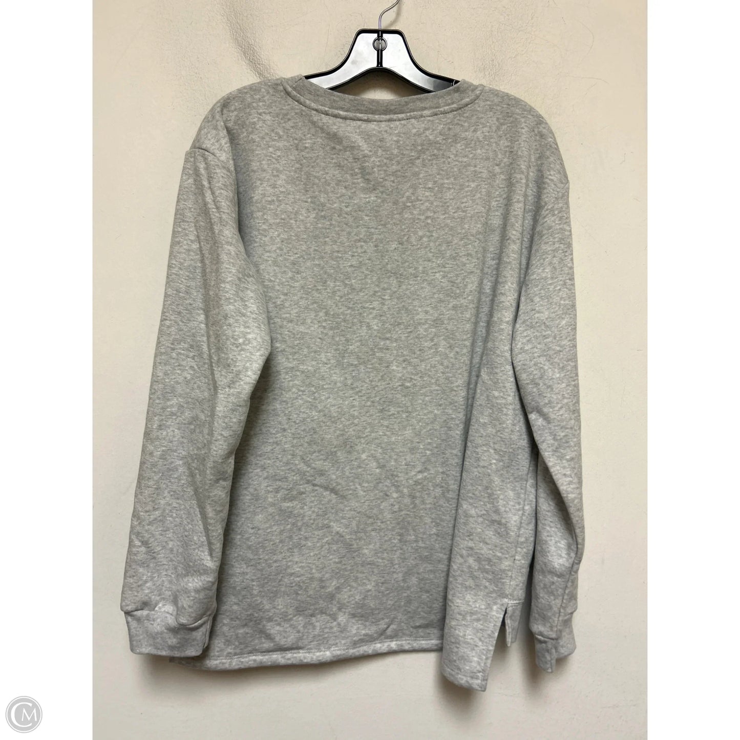 Sweatshirt Crewneck By Disney In Grey & Red, Size: Xl
