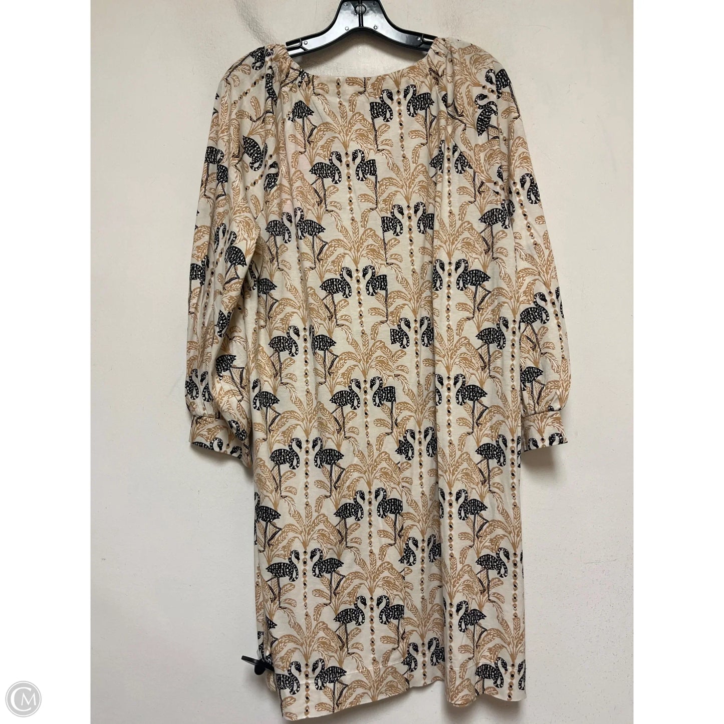 Dress Designer By Lilly Pulitzer In Black & Tan, Size: Xl