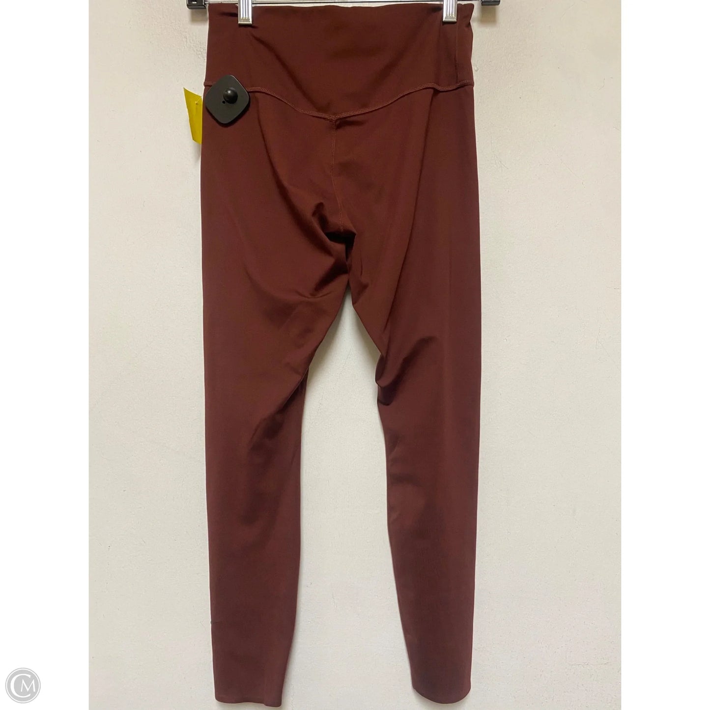 Athletic Leggings By Nike Apparel In Brown, Size: M