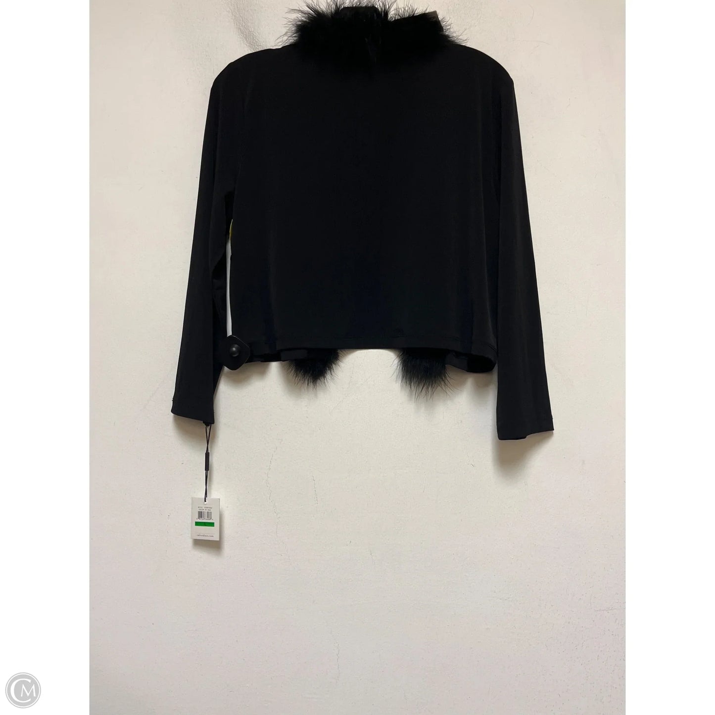 Cardigan By Calvin Klein In Black, Size: L
