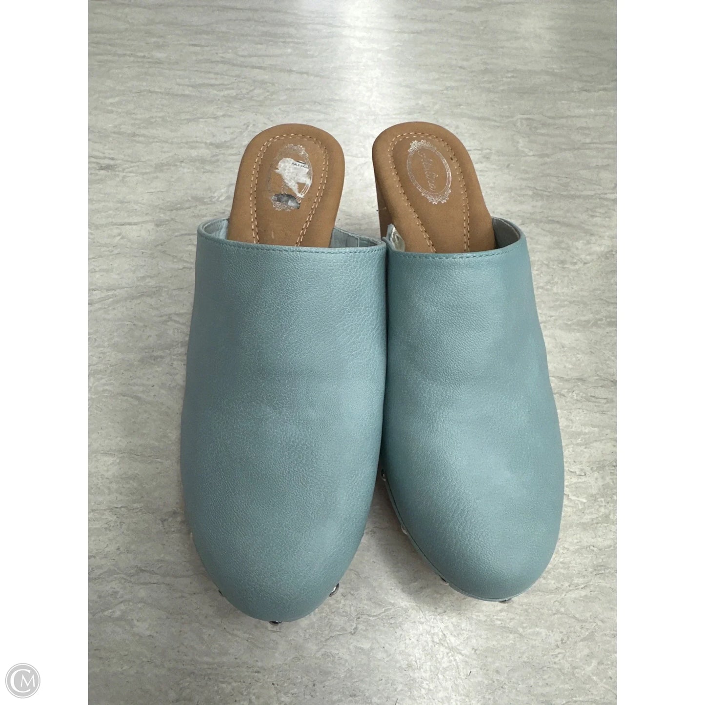 Shoes Heels Block By Clothes Mentor In Blue, Size: 11