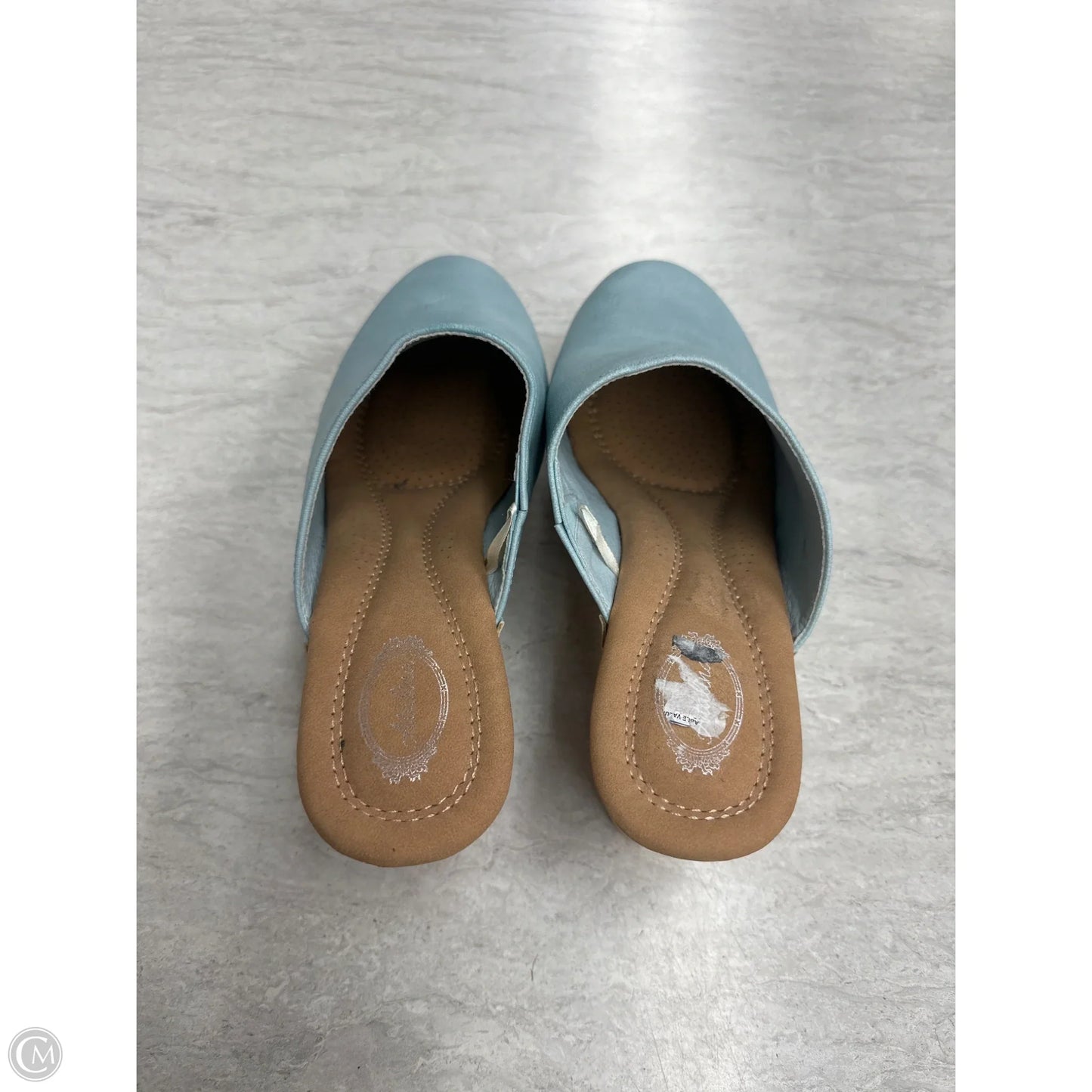 Shoes Heels Block By Clothes Mentor In Blue, Size: 11