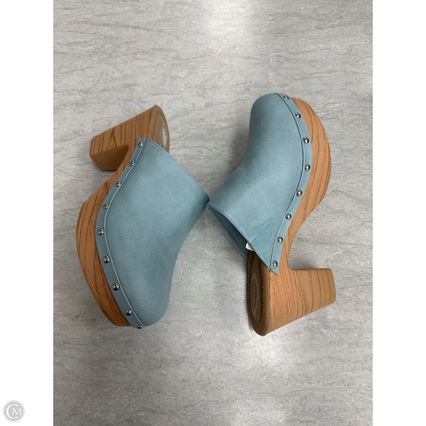 Shoes Heels Block By Clothes Mentor In Blue, Size: 11