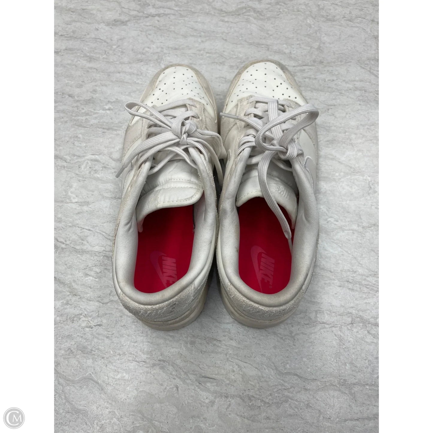 Shoes Sneakers By Nike In Cream & Tan, Size: 10