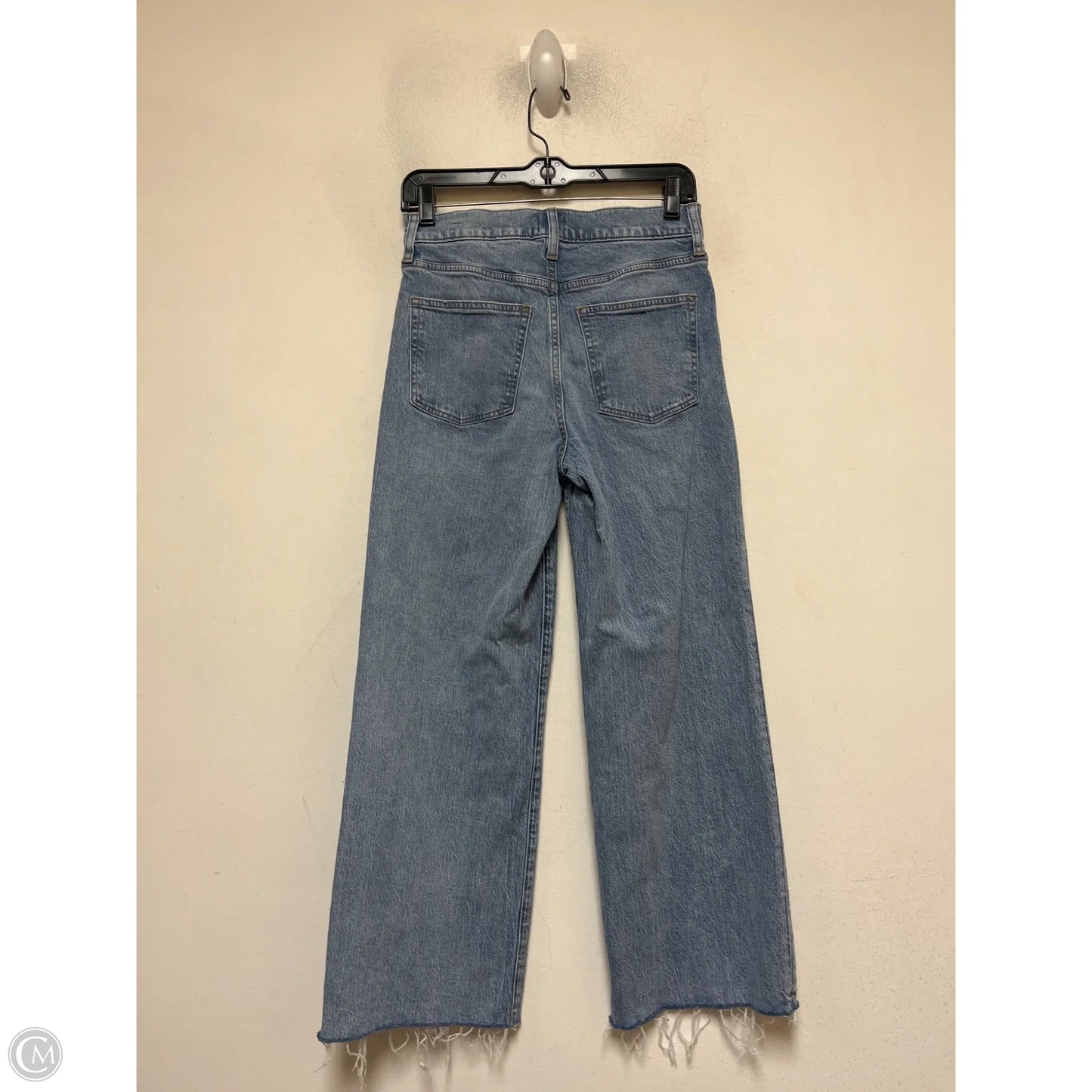 Jeans Wide Leg By J. Crew In Blue Denim, Size: 2