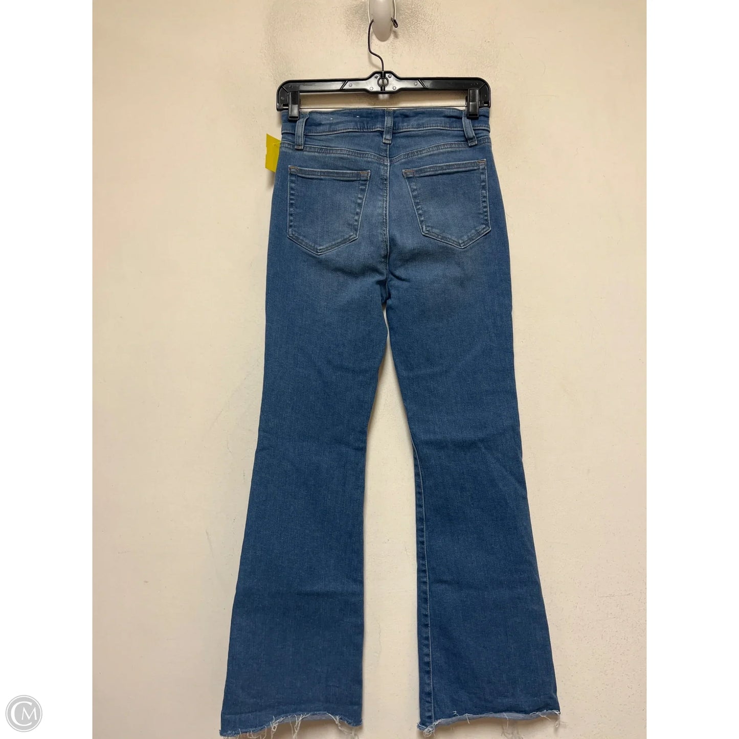 Jeans Flared By Loft In Blue Denim, Size: 2