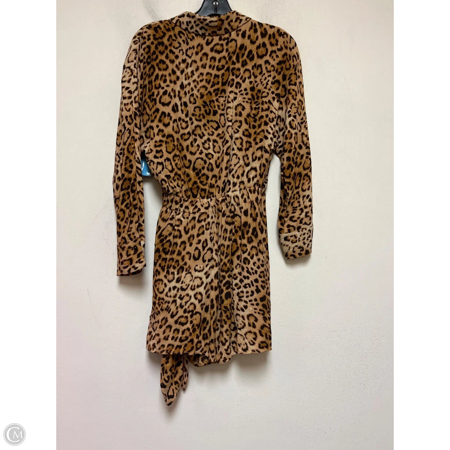 Dress Casual Short By Zara In Leopard Print, Size: S