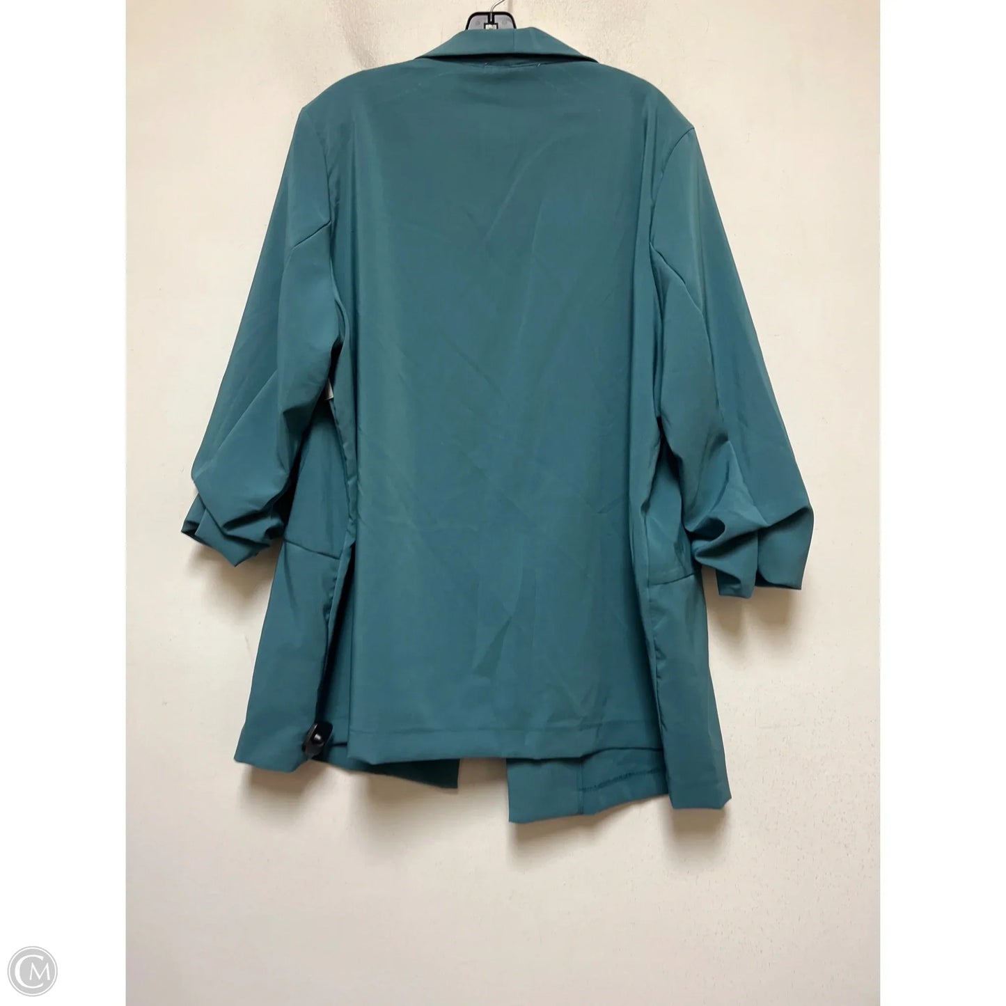 Blazer By Blue Sol In Teal, Size: 3x