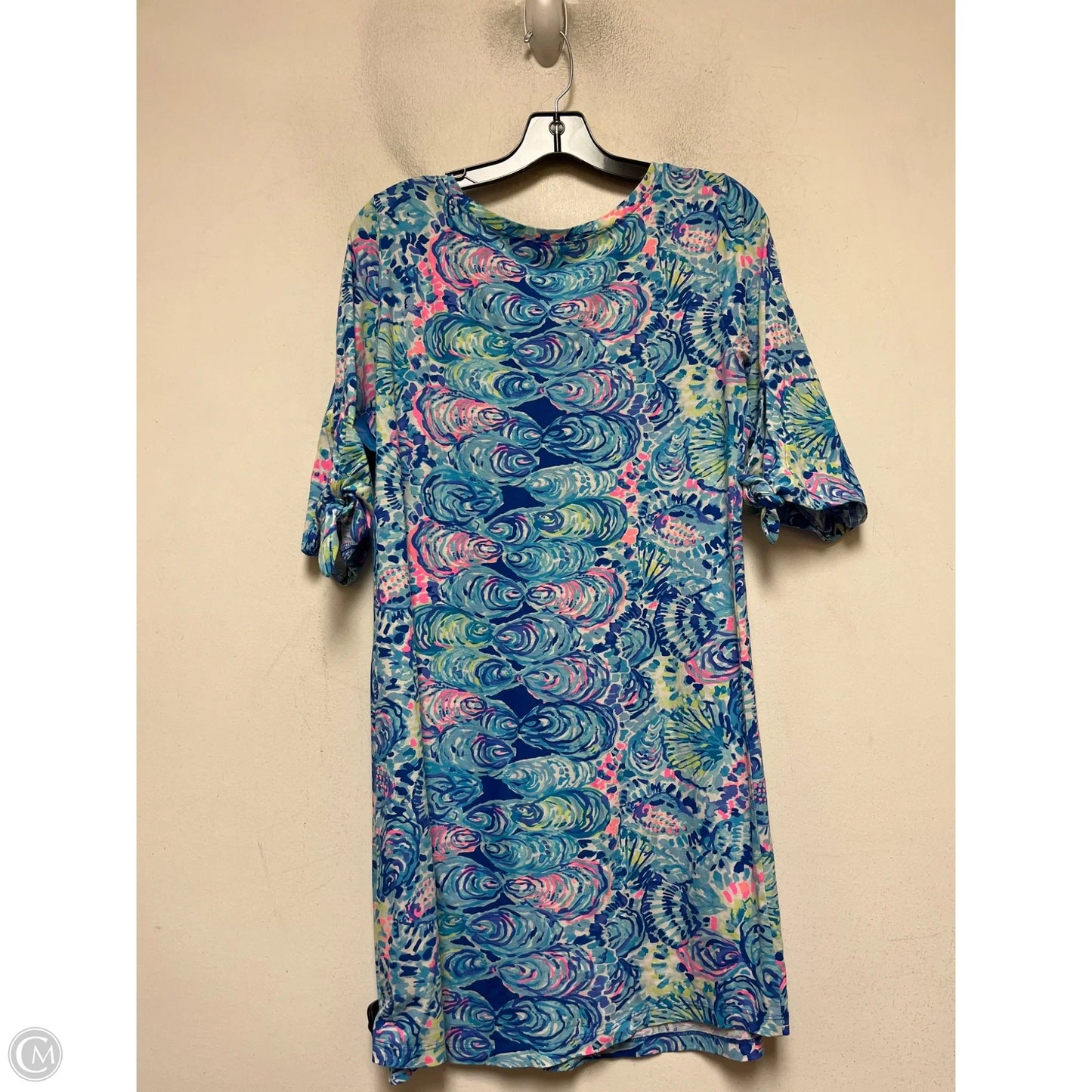 Dress Designer By Lilly Pulitzer In Blue & Pink, Size: M