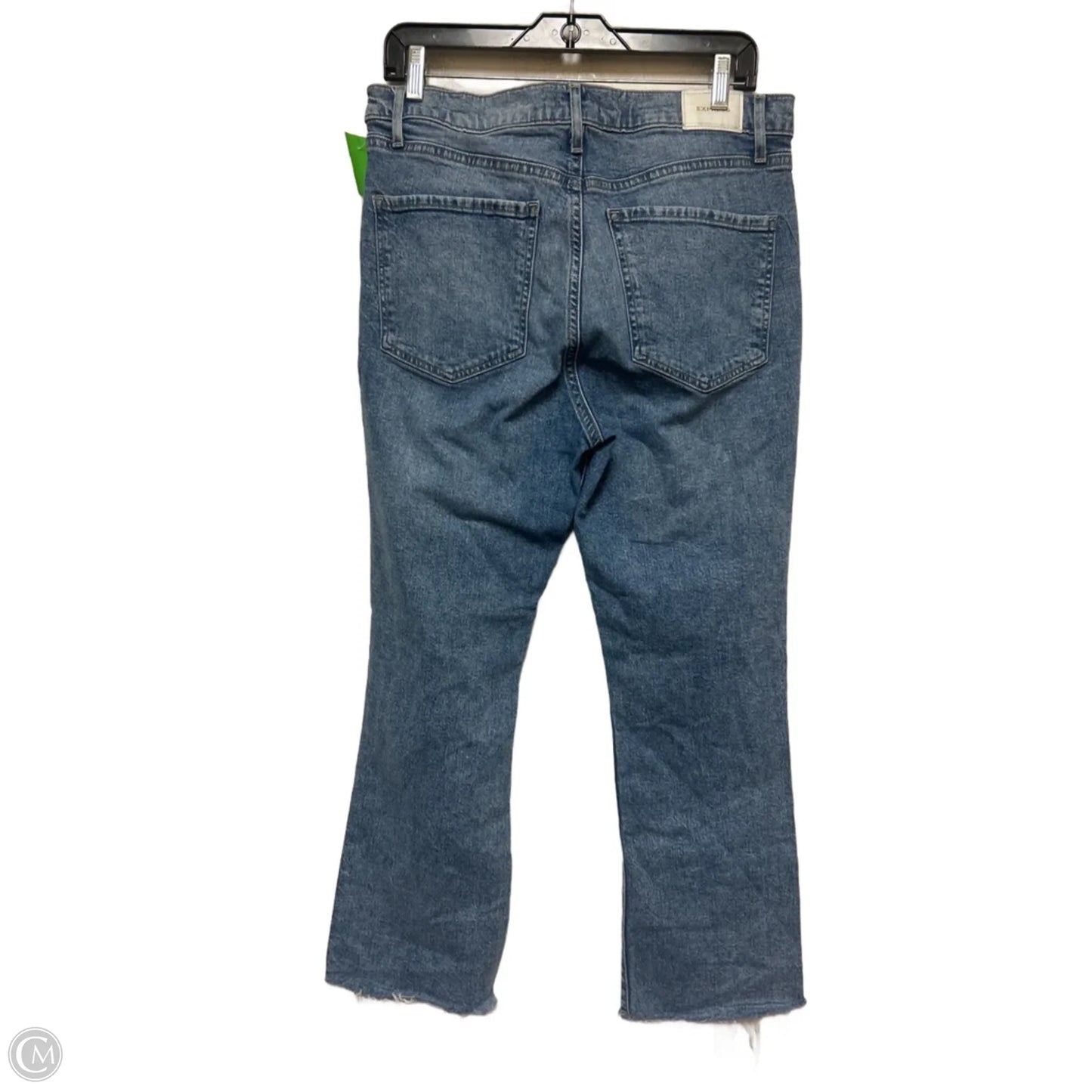Jeans Flared By Express In Blue Denim, Size: 10