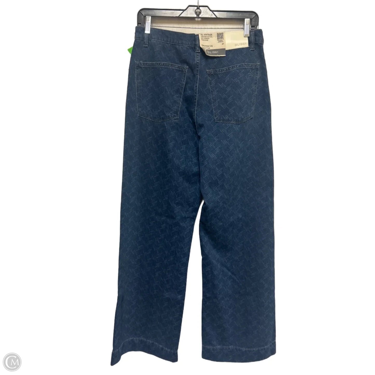 Jeans Wide Leg By Dl1961 In Blue Denim, Size: 4