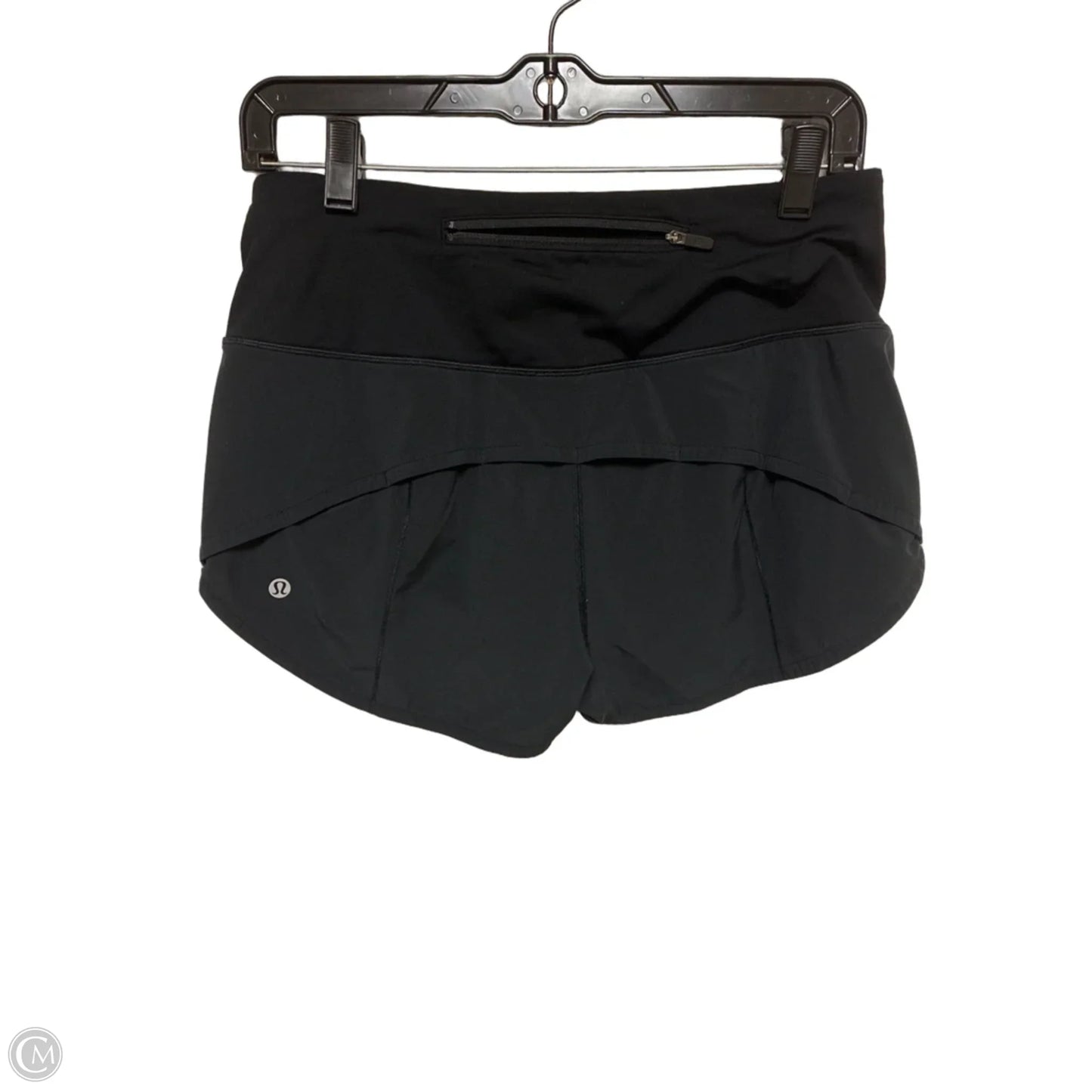 Athletic Shorts By Lululemon In Black, Size: 6