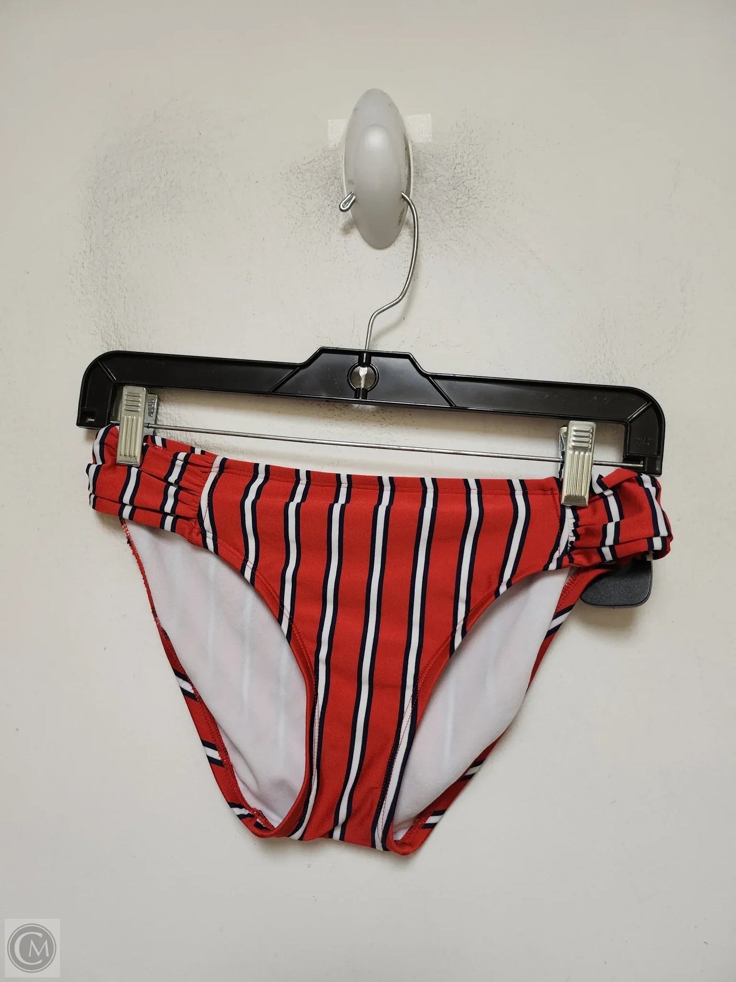 Swimsuit 2pc By Clothes Mentor In Blue & Red & White, Size: S