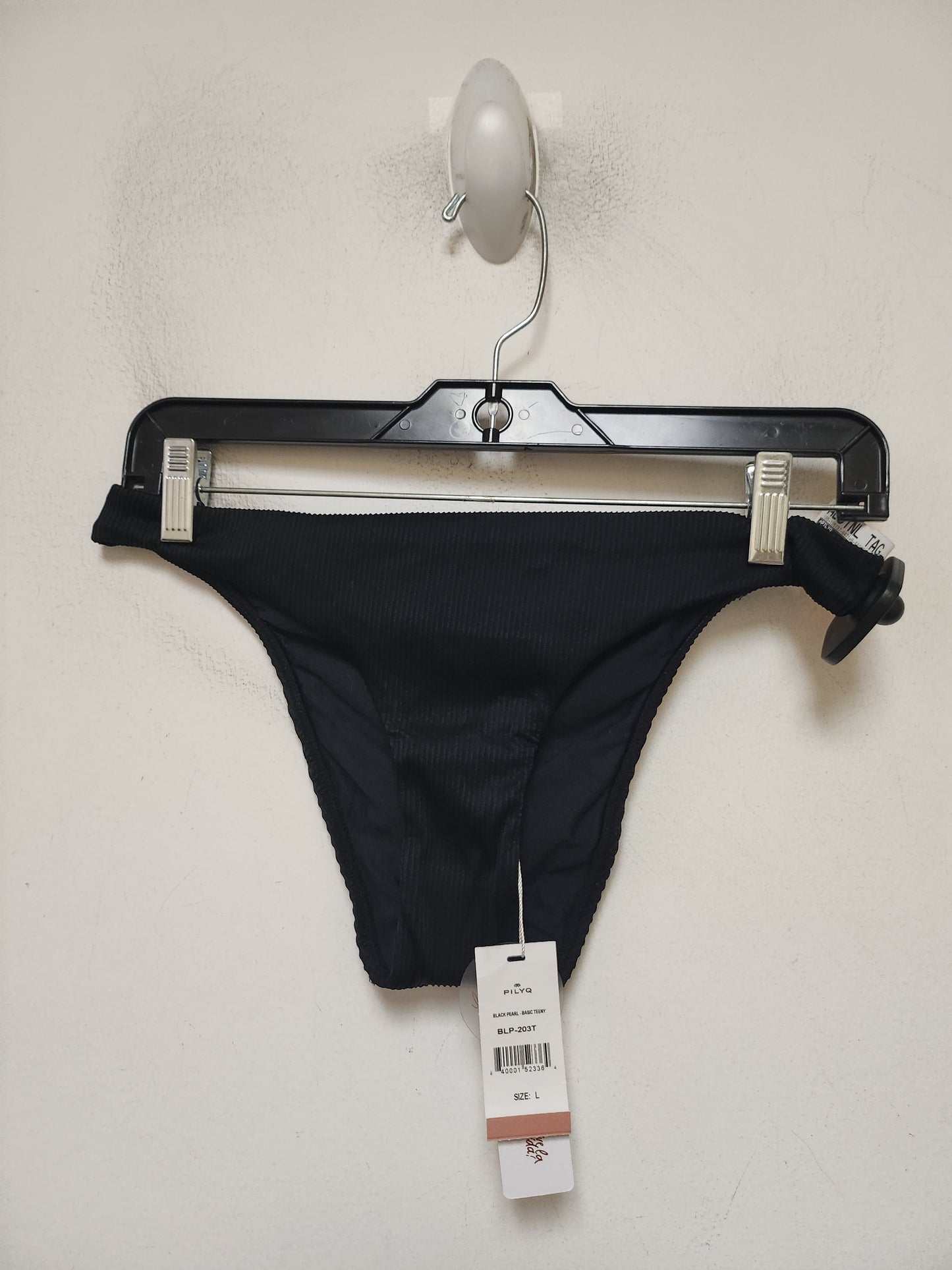 Swimsuit 2pc By Pilyq In Black, Size: L