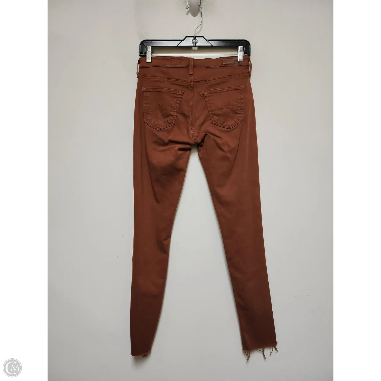 Jeans Skinny By Adriano Goldschmied In Brown, Size: 2