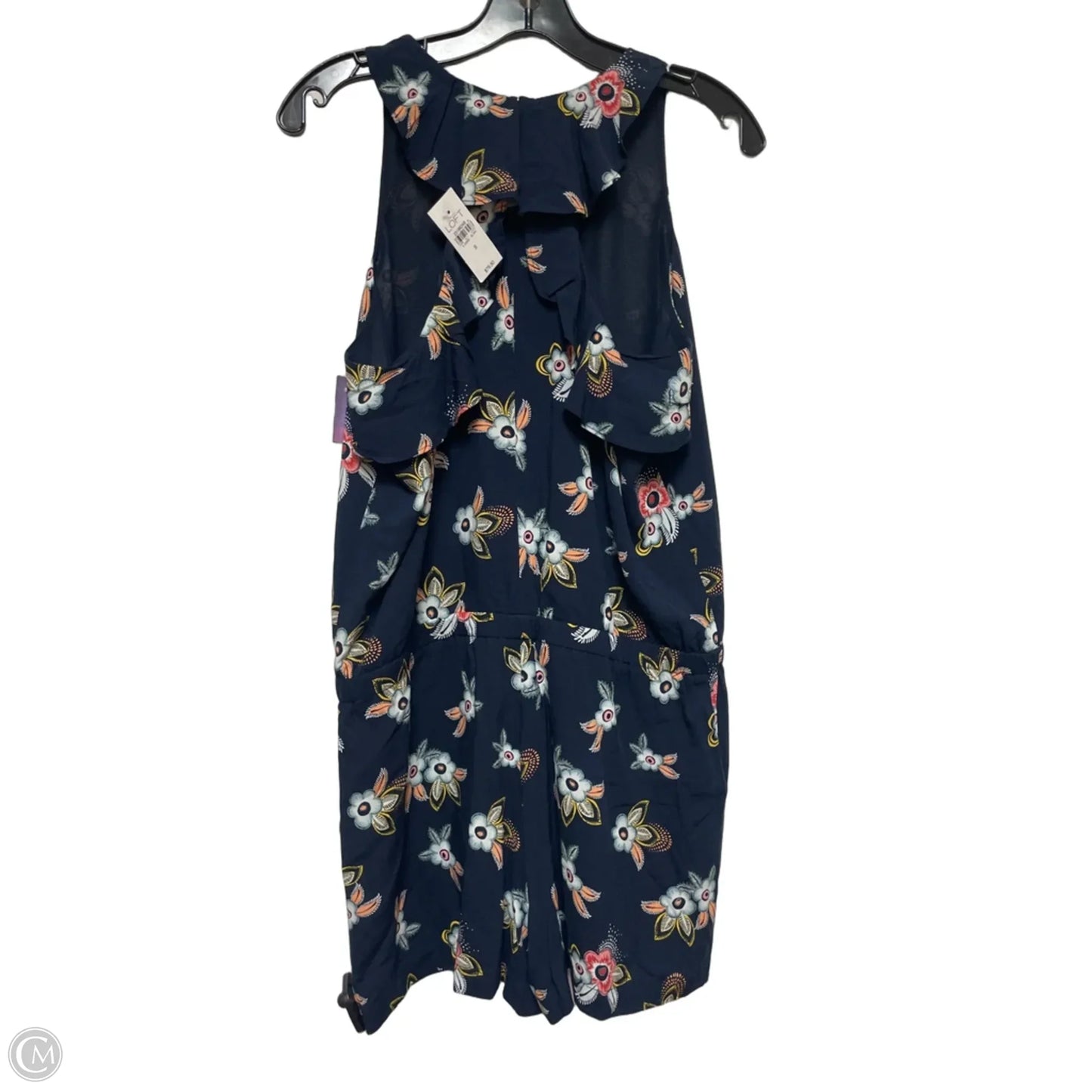 Dress Casual Short By Loft In Floral Print, Size: S