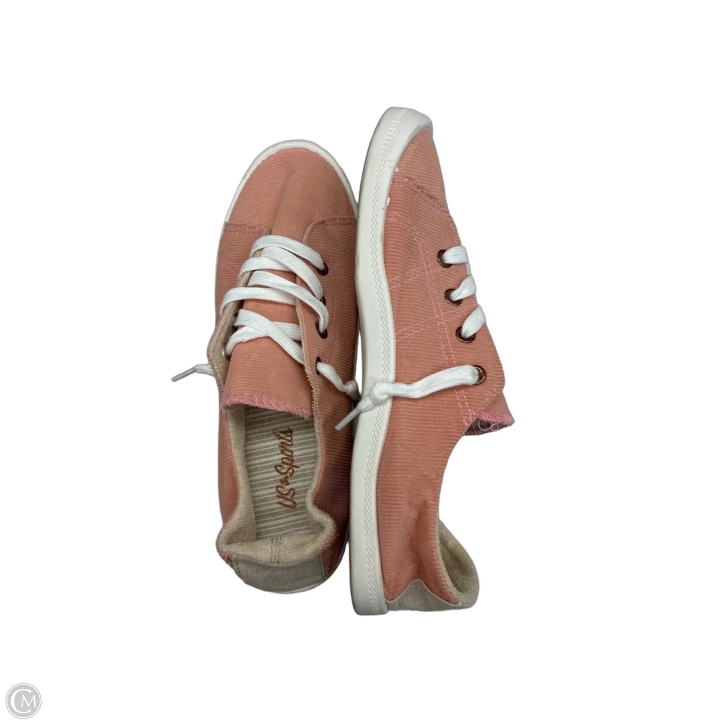 Shoes Flats By Clothes Mentor In Pink, Size: 9