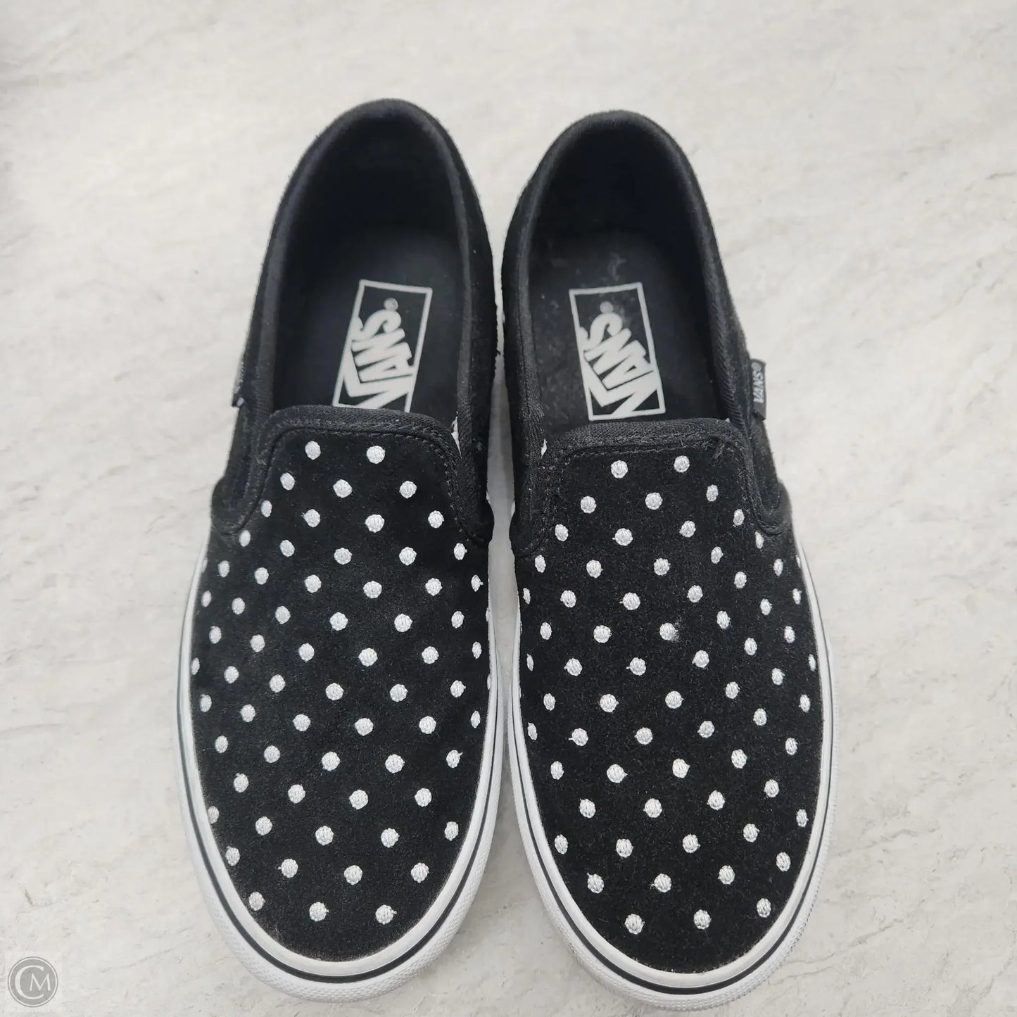 Shoes Sneakers By Vans In Polkadot Pattern, Size: 6