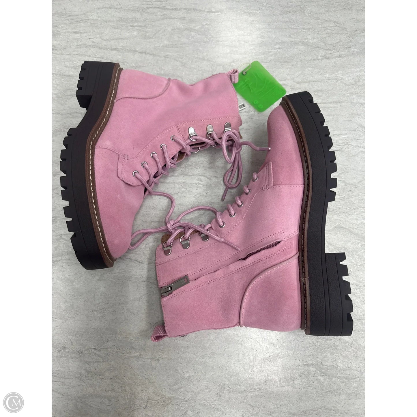 Boots Ankle Flats By Sam Edelman In Pink, Size: 7.5
