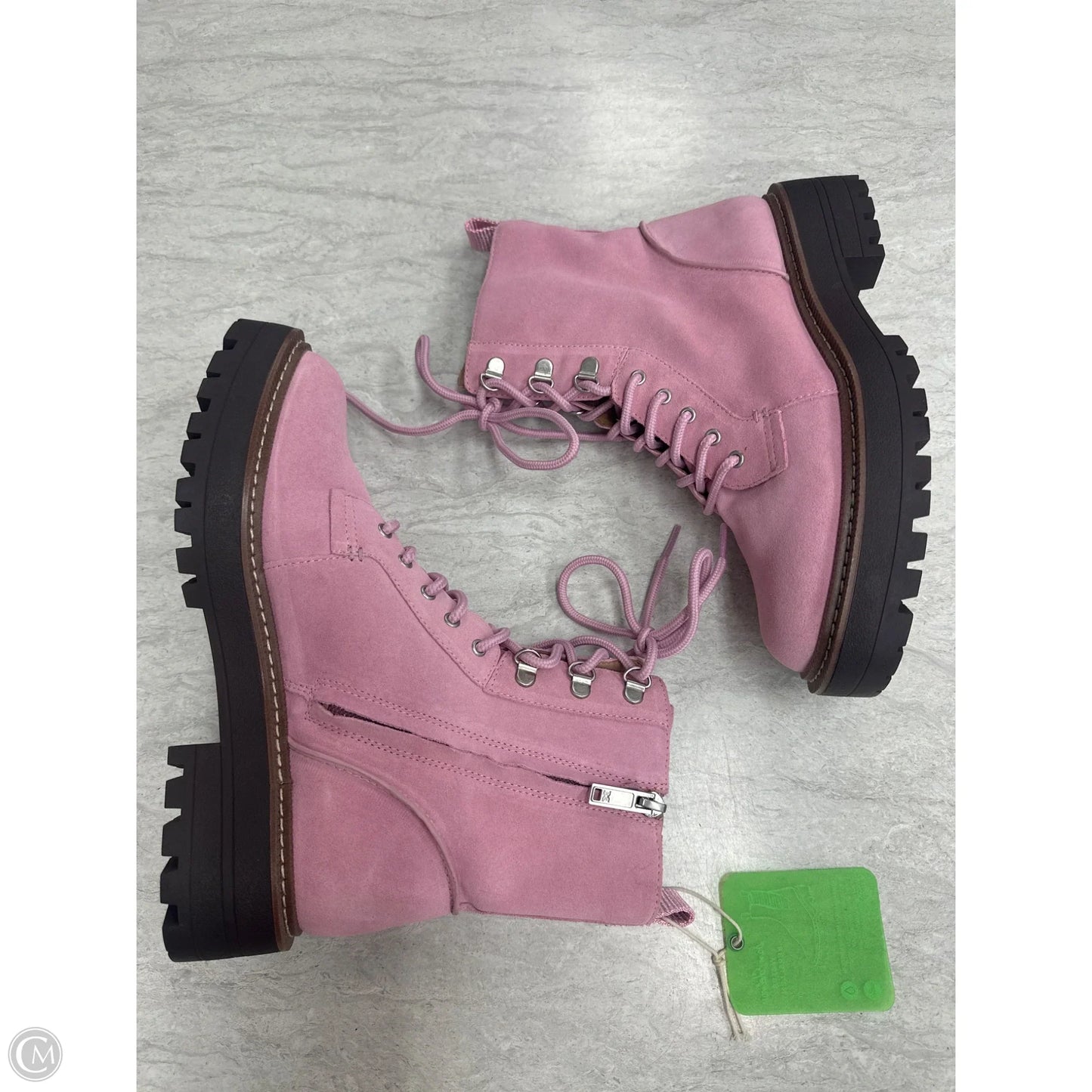 Boots Ankle Flats By Sam Edelman In Pink, Size: 7.5