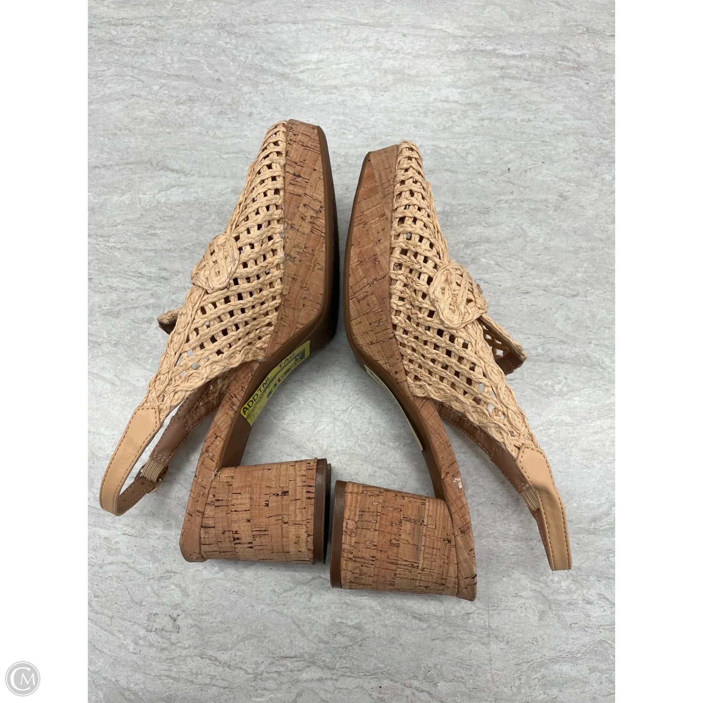 Shoes Heels Block By Aerosoles In Tan, Size: 7.5