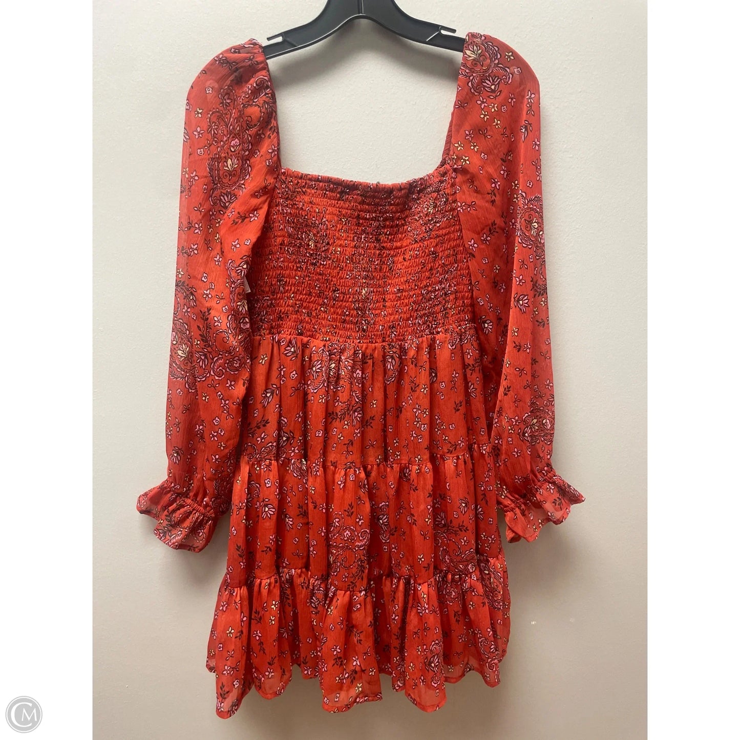 Dress Casual Short By Patrons Of Peace In Orange, Size: S