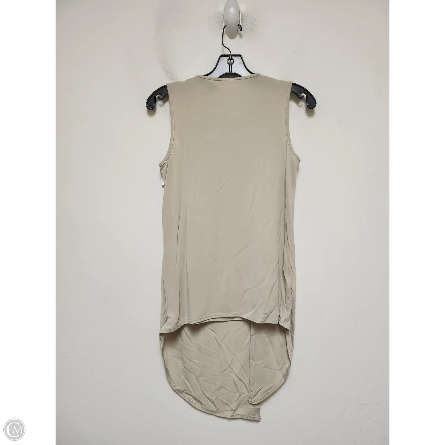 Top Sleeveless By Chicos In Tan, Size: Xs