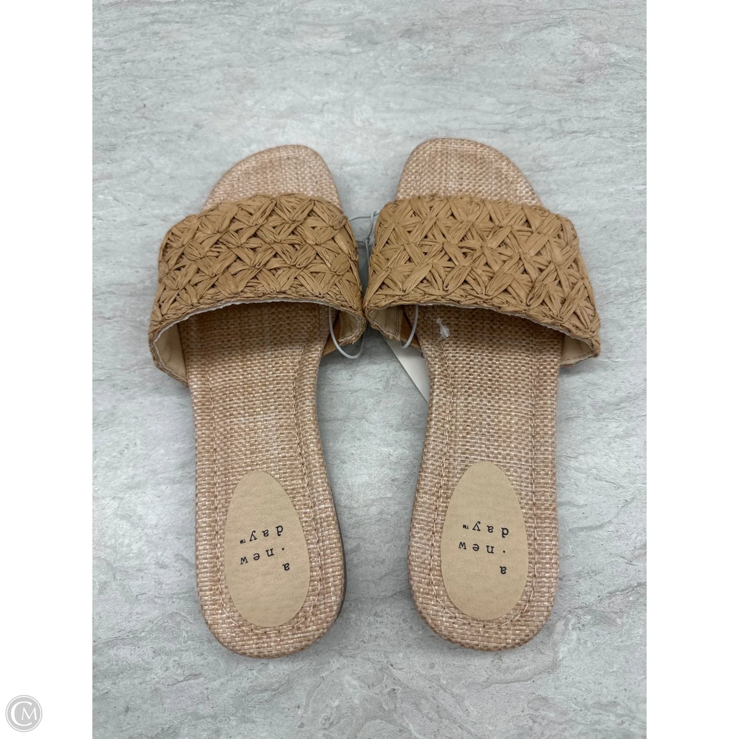 Sandals Flats By A New Day In Tan, Size: 8