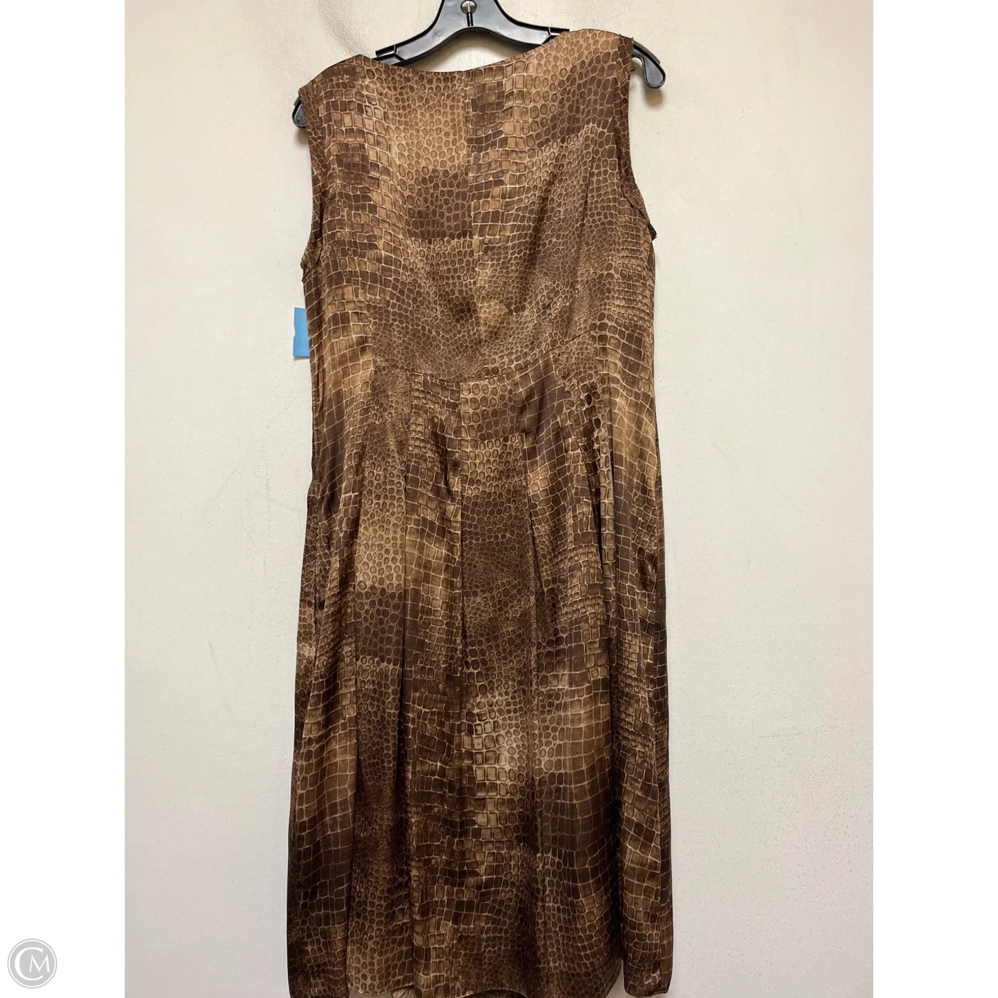 Dress Casual Midi By Jones New York In Animal Print, Size: 12