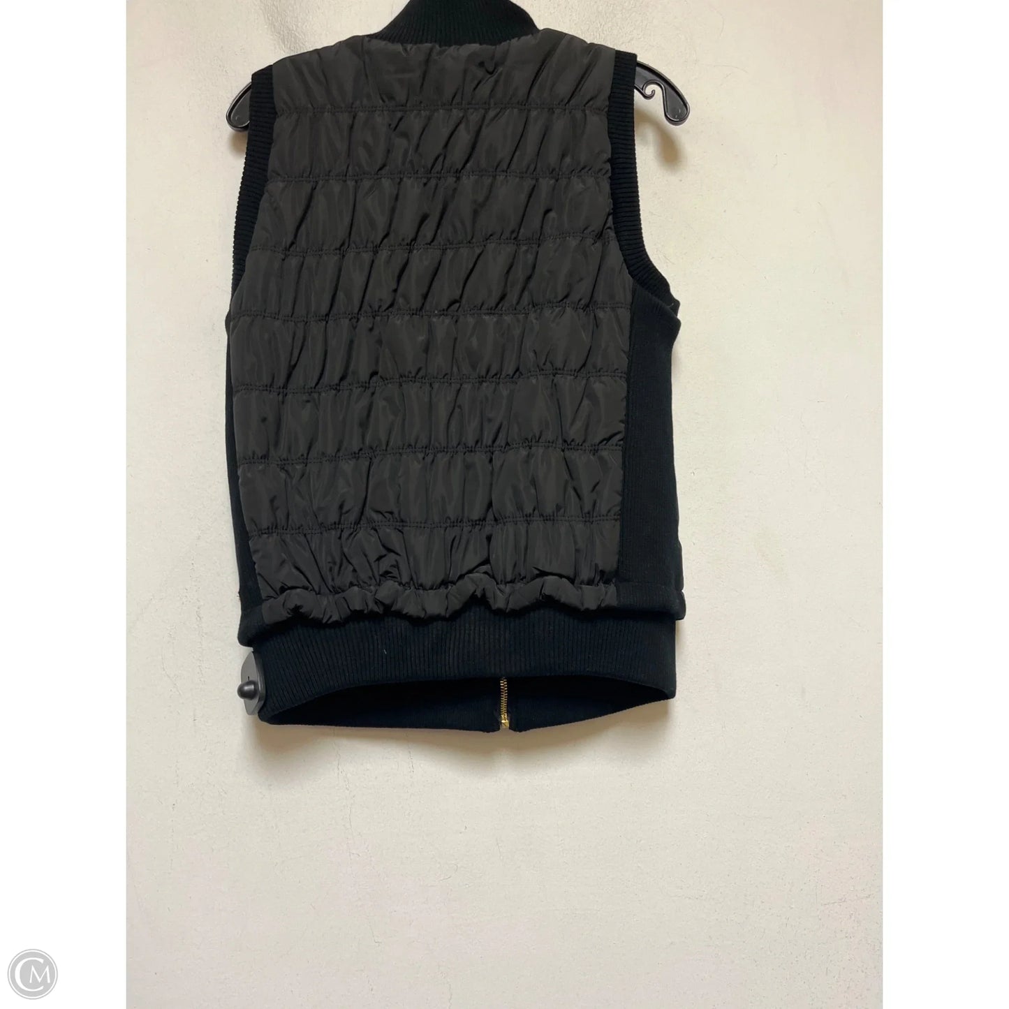 Vest Puffer & Quilted By Calvin Klein In Black, Size: M