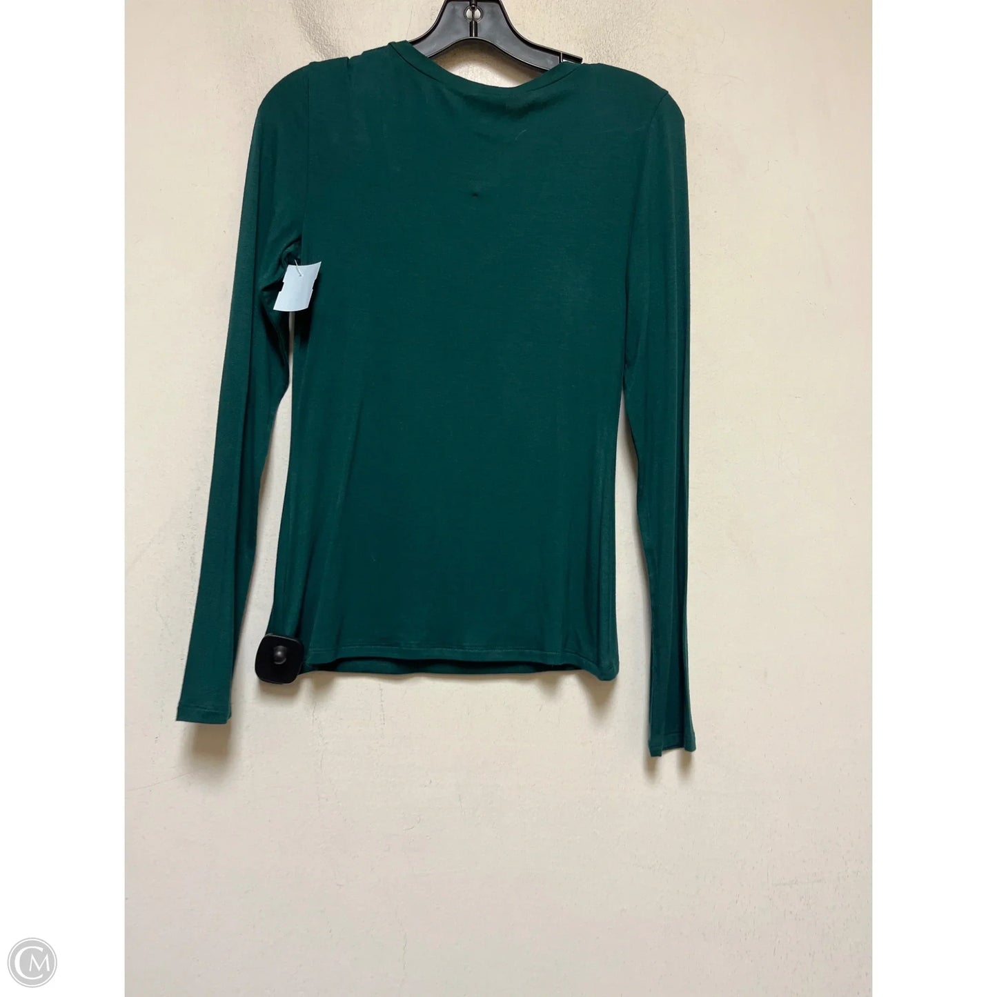 Top Long Sleeve Basic By Express In Green, Size: S