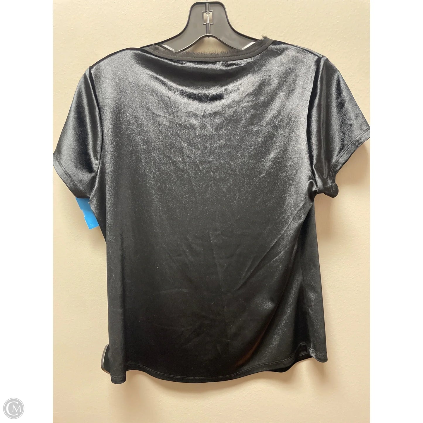 Top Short Sleeve Basic By White House Black Market In Black, Size: S